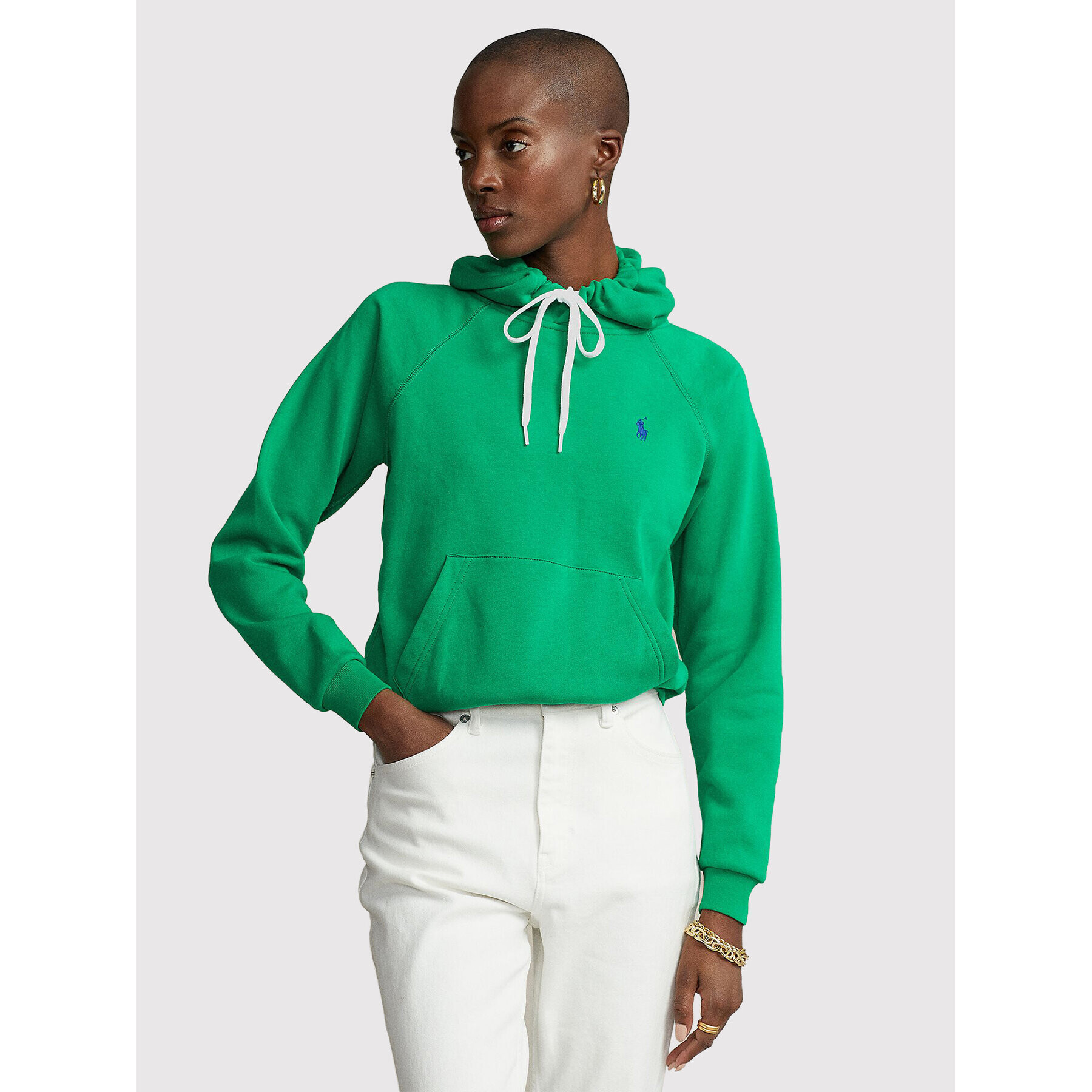 Polo Ralph Lauren Bluză 211790473018 Verde Regular Fit - Pled.ro