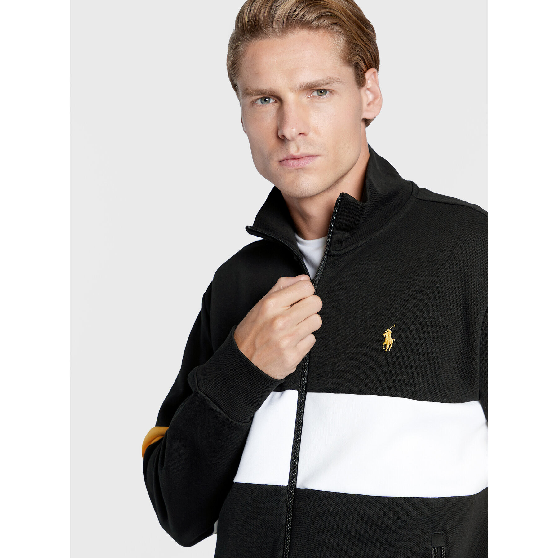 Polo Ralph Lauren Bluză 710881502002 Negru Regular Fit - Pled.ro