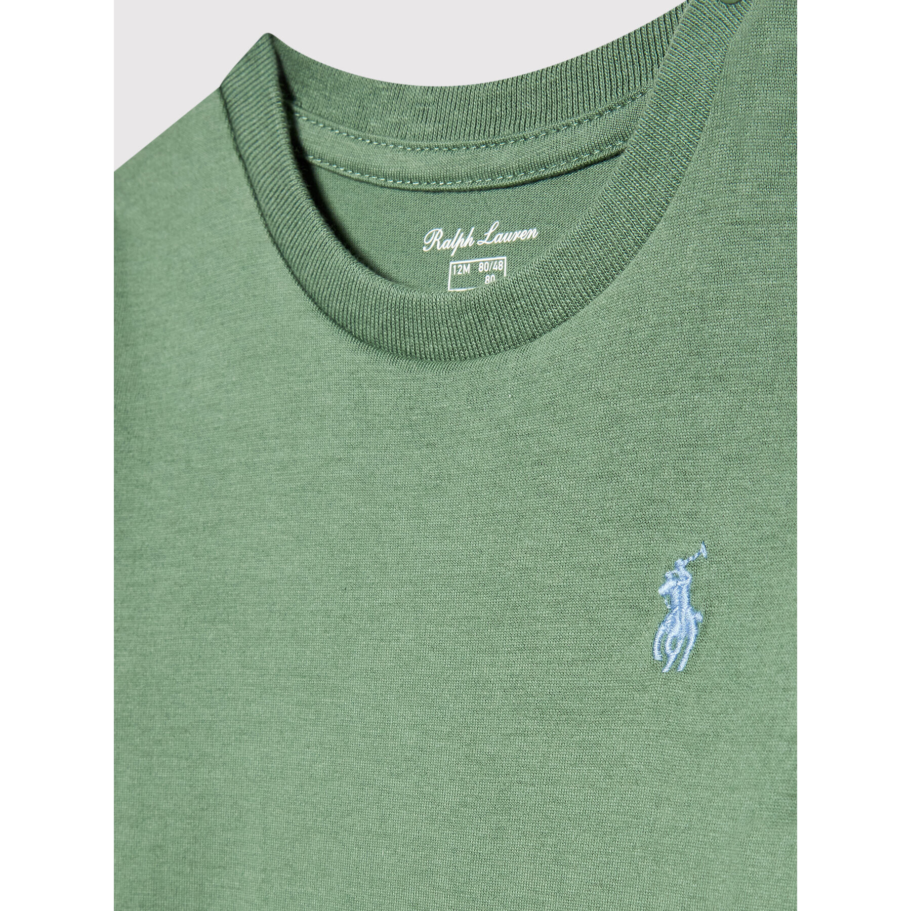 Polo Ralph Lauren Body pentru copii 320850832011 Verde Regular Fit - Pled.ro