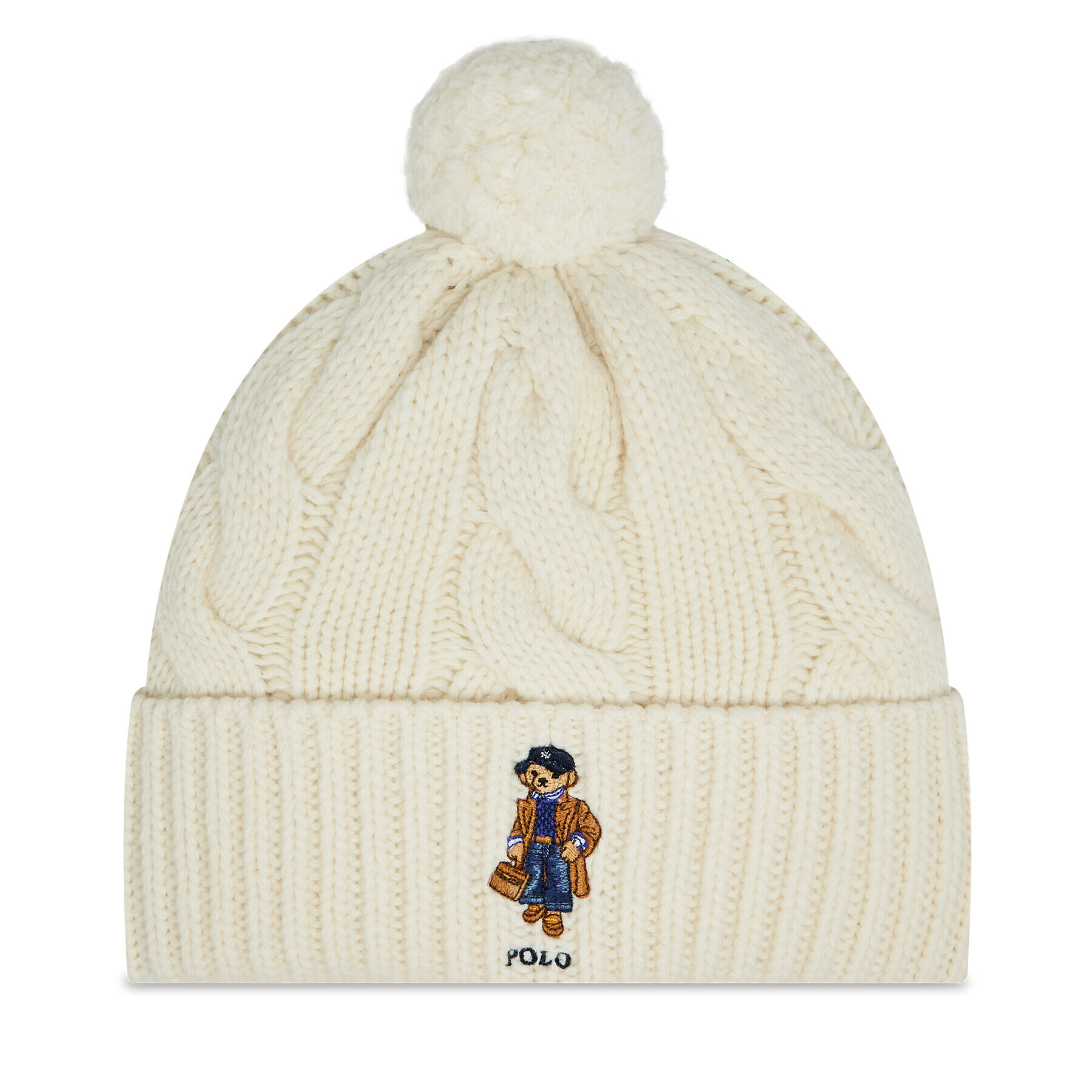 Polo Ralph Lauren Căciulă 455923615002 Écru - Pled.ro