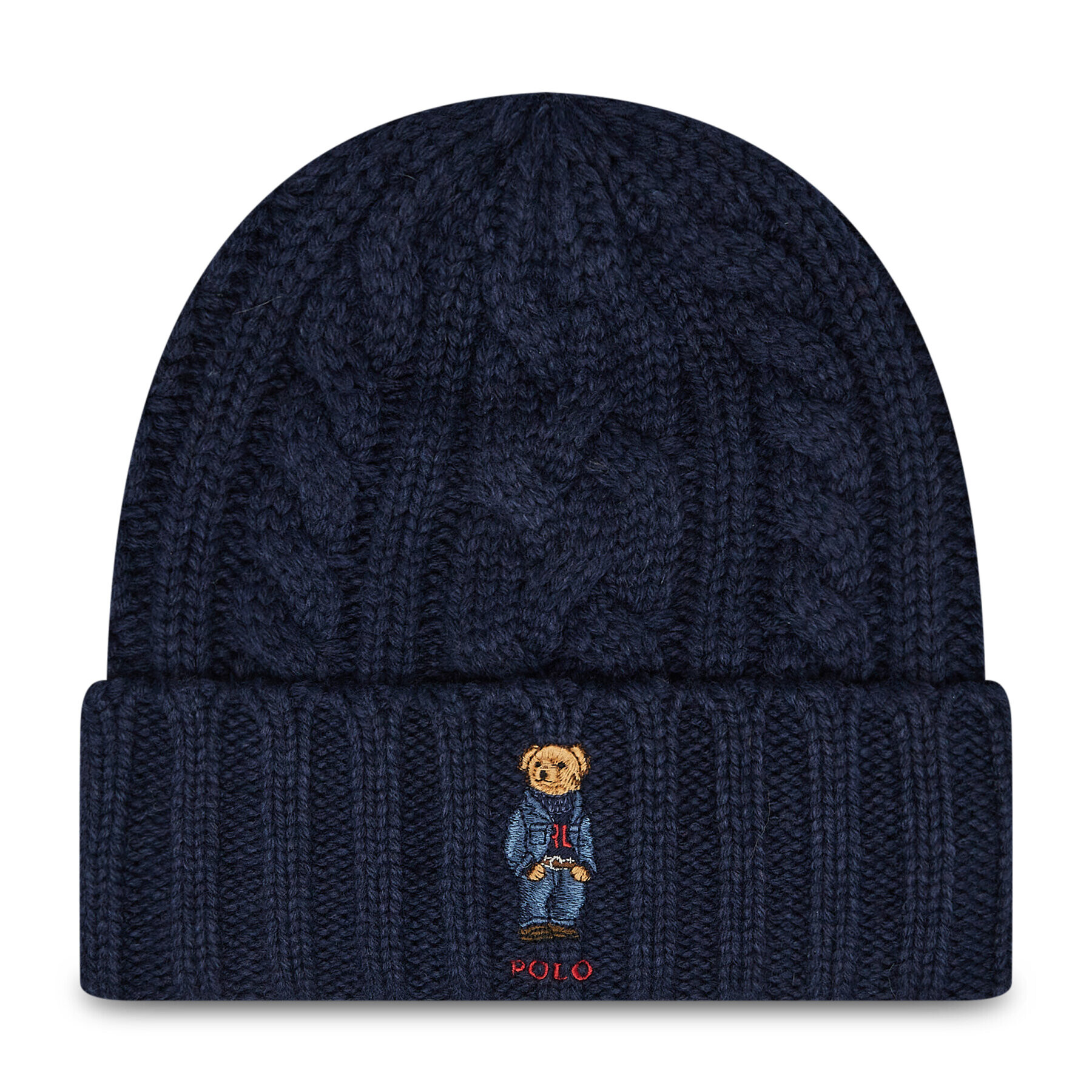 Polo Ralph Lauren Căciulă Recycled Bear Benie 449853939004 Bleumarin - Pled.ro