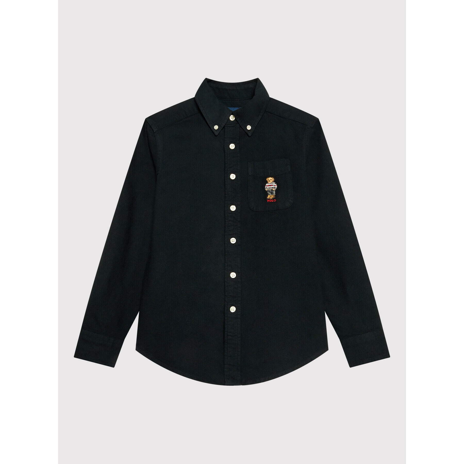 Polo Ralph Lauren Cămașă 323853501001 Negru Regular Fit - Pled.ro