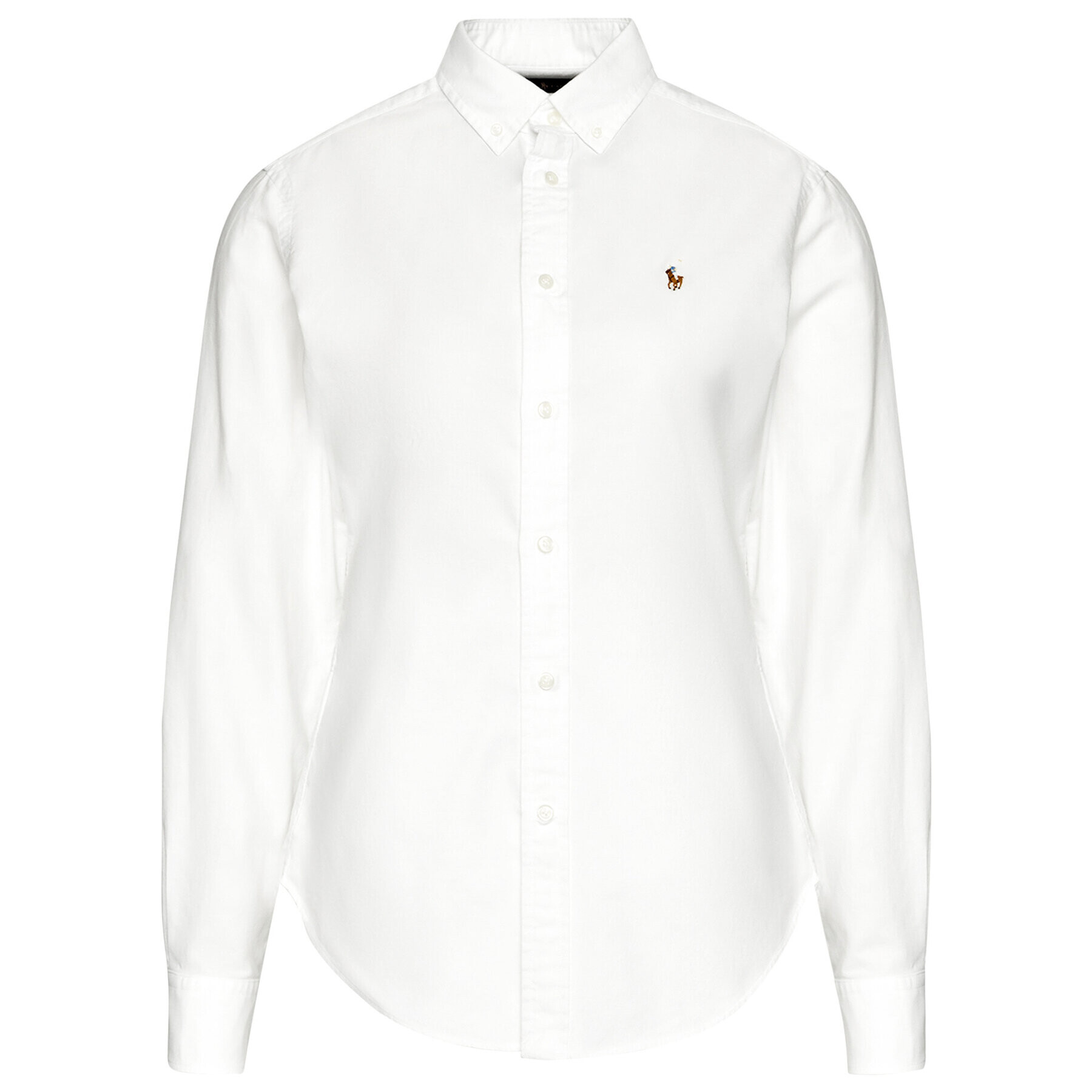 Polo Ralph Lauren Cămașă Polo Bsr 211806181003 Alb Classic Fit - Pled.ro