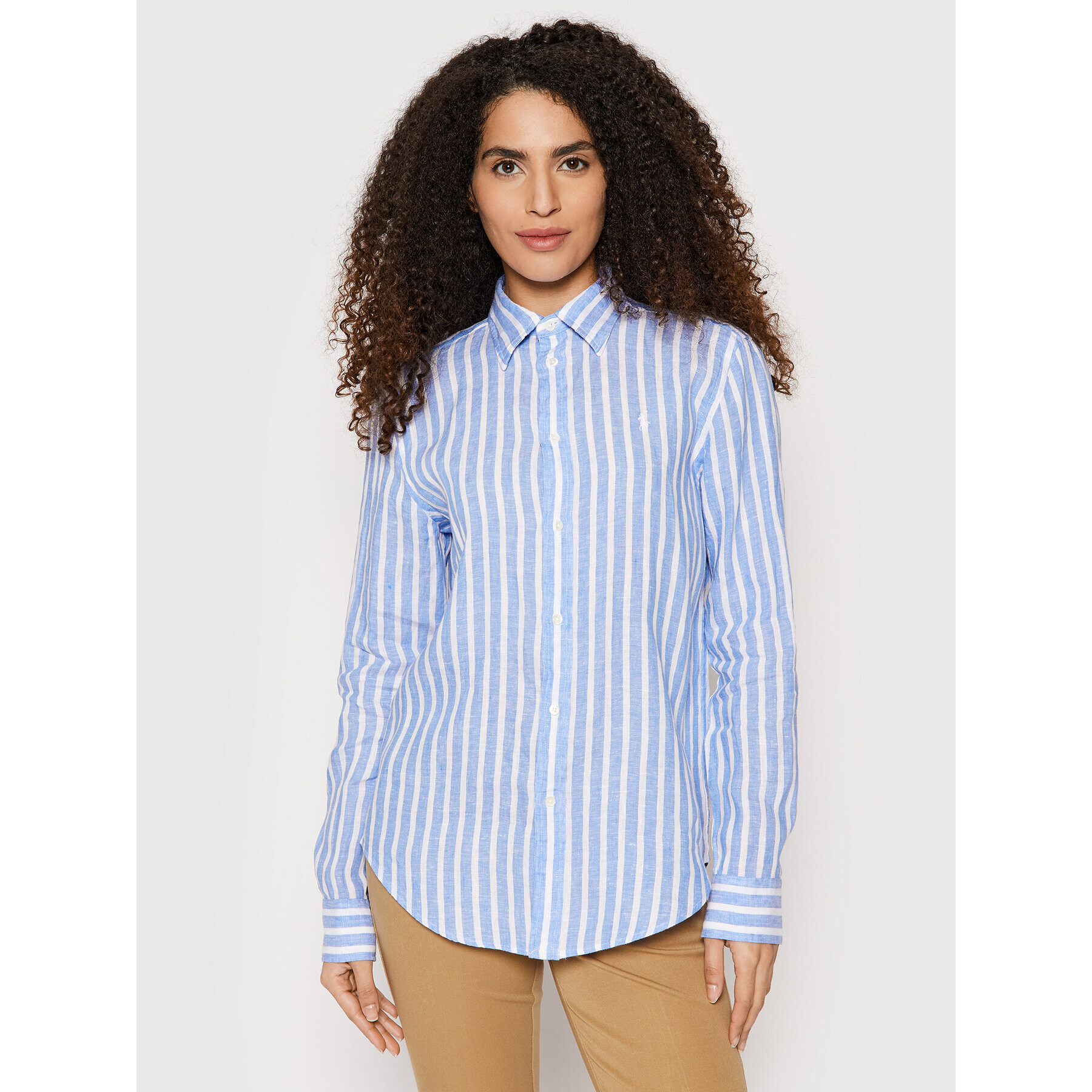 Polo Ralph Lauren Cămașă 211780668013 Albastru Relaxed Fit - Pled.ro