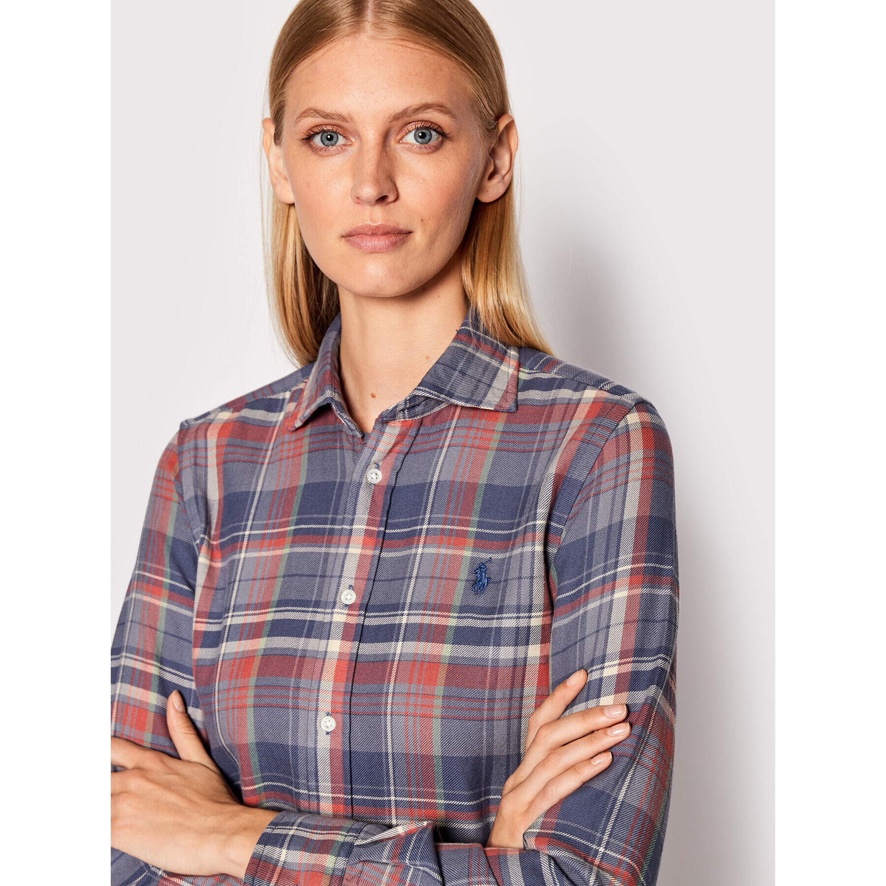 Polo Ralph Lauren Cămașă 211875066001 Bleumarin Classic Fit - Pled.ro