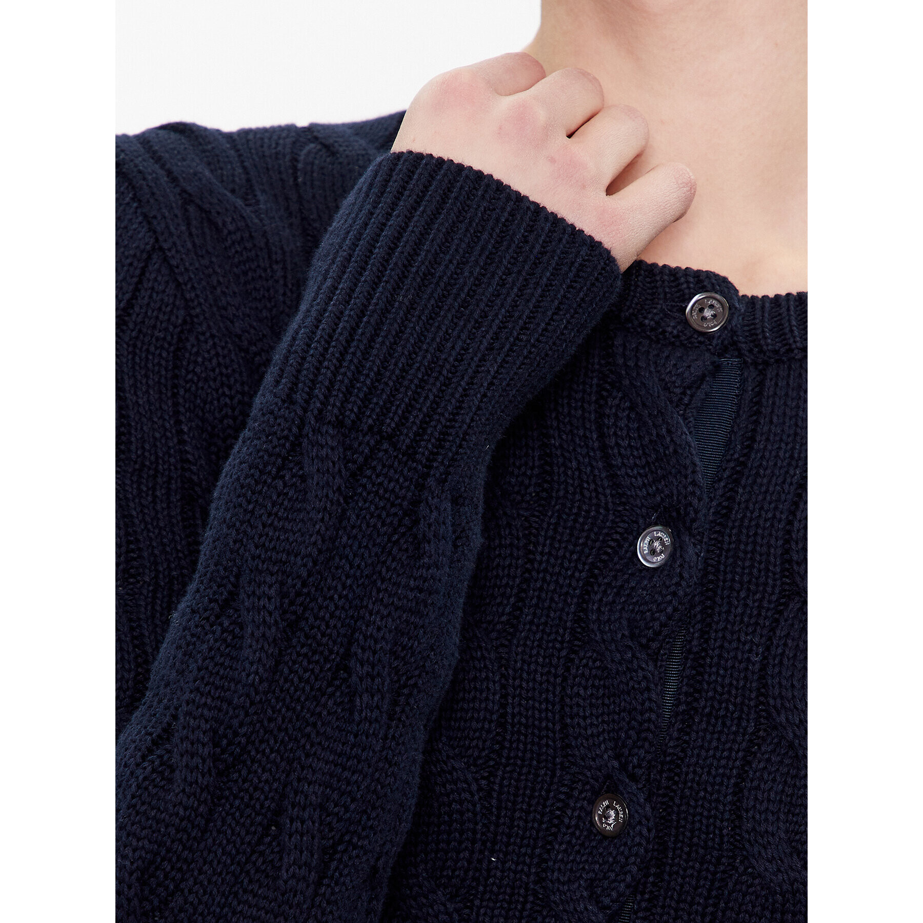 Polo Ralph Lauren Cardigan 211891643002 Bleumarin Regular Fit - Pled.ro