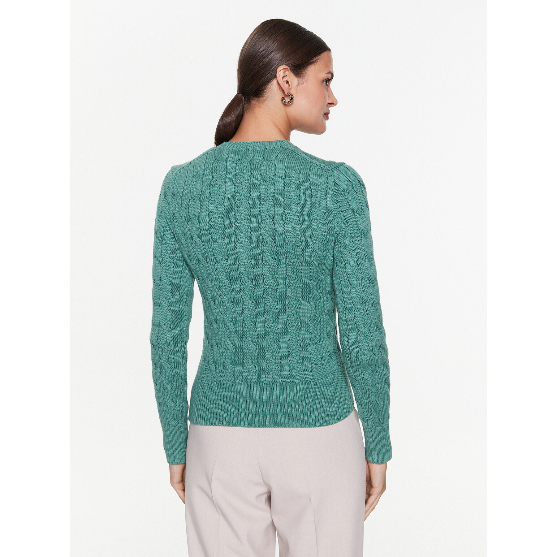 Polo Ralph Lauren Cardigan 211891643005 Verde Regular Fit - Pled.ro