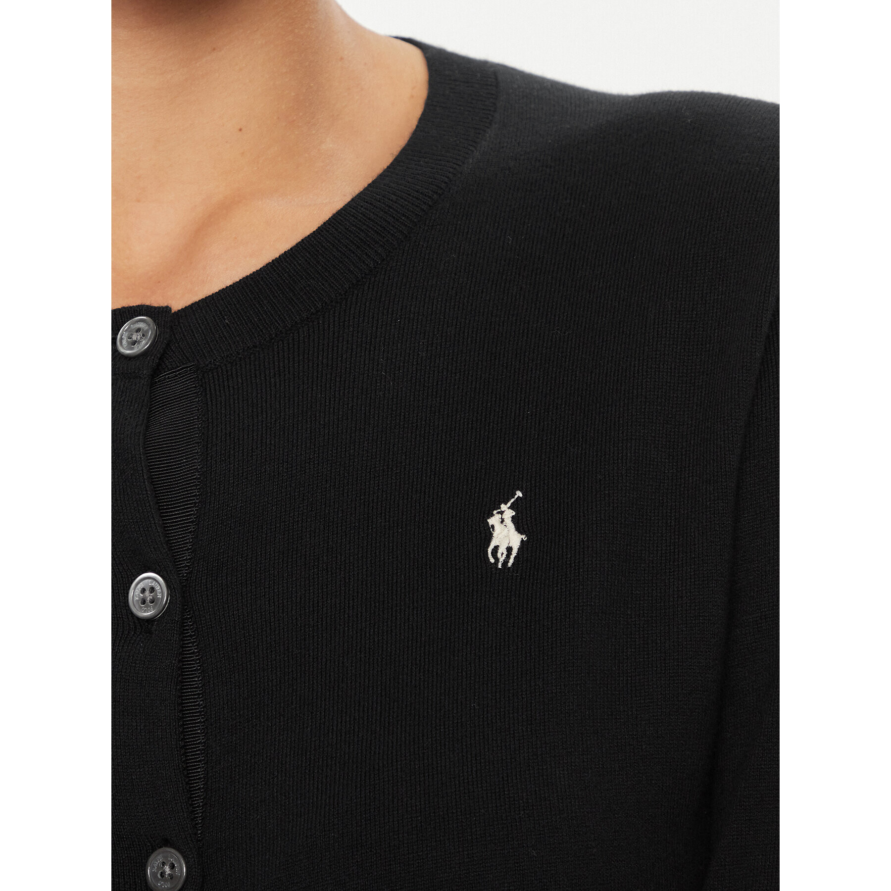 Polo Ralph Lauren Cardigan 211891672006 Negru Regular Fit - Pled.ro