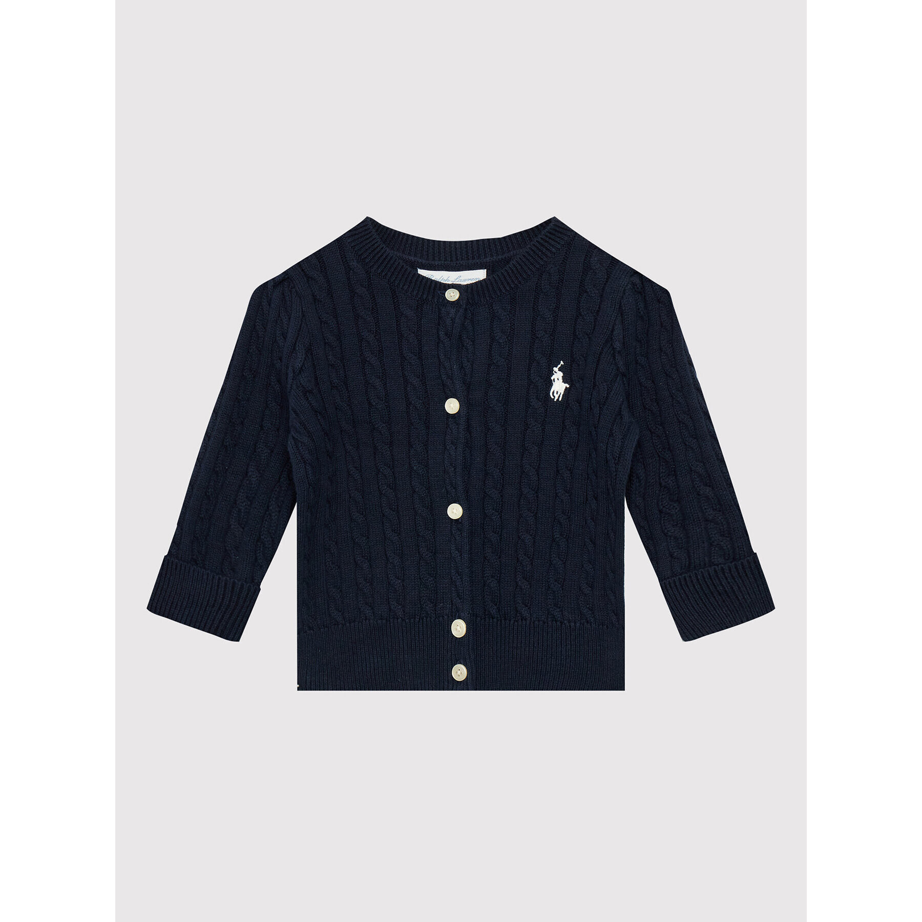 Polo Ralph Lauren Cardigan 310543047007 Bleumarin Regular Fit - Pled.ro