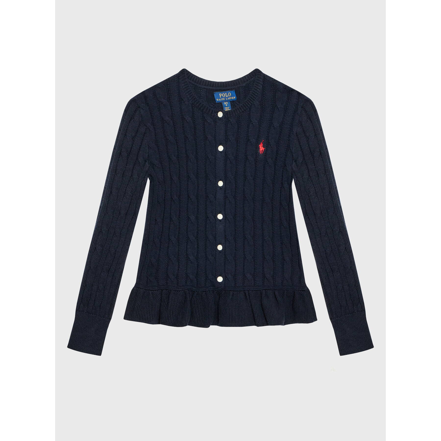 Polo Ralph Lauren Cardigan 313737911040 Bleumarin Regular Fit - Pled.ro