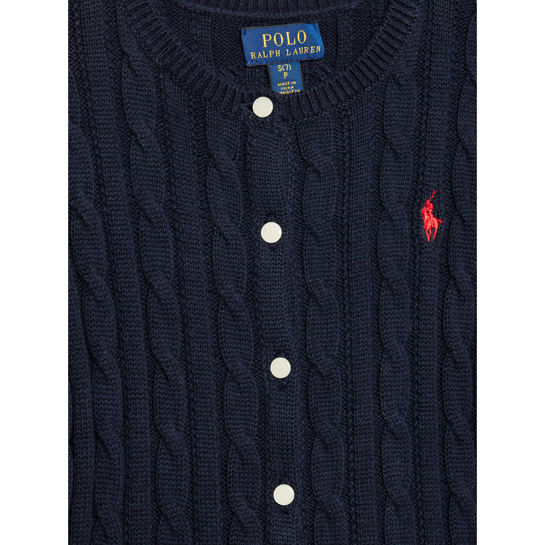 Polo Ralph Lauren Cardigan 313737911040 Bleumarin Regular Fit - Pled.ro