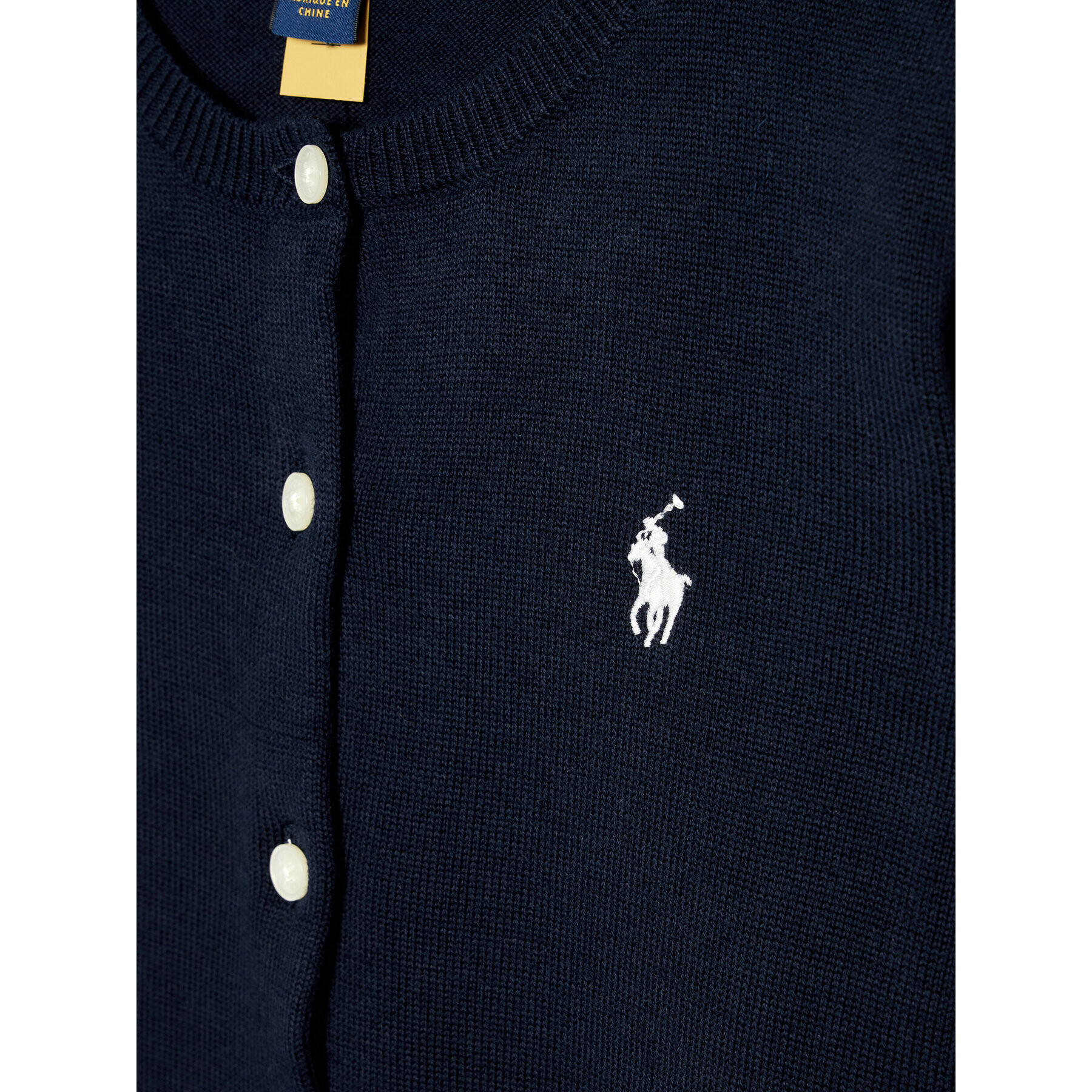 Polo Ralph Lauren Cardigan Cardi 313851090002 Bleumarin Regular Fit - Pled.ro