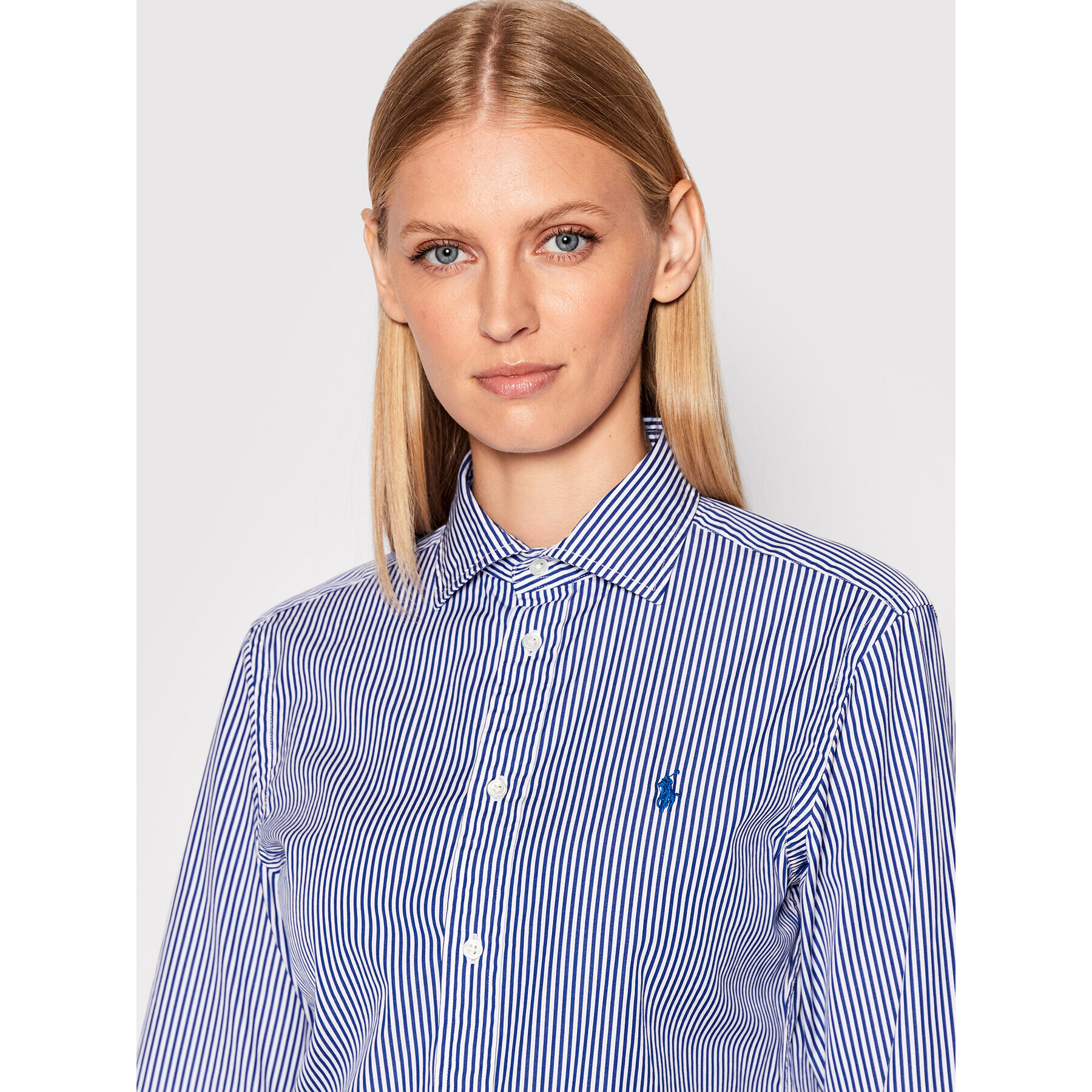 Polo Ralph Lauren Cămașă 211784161029 Albastru Classic Fit - Pled.ro