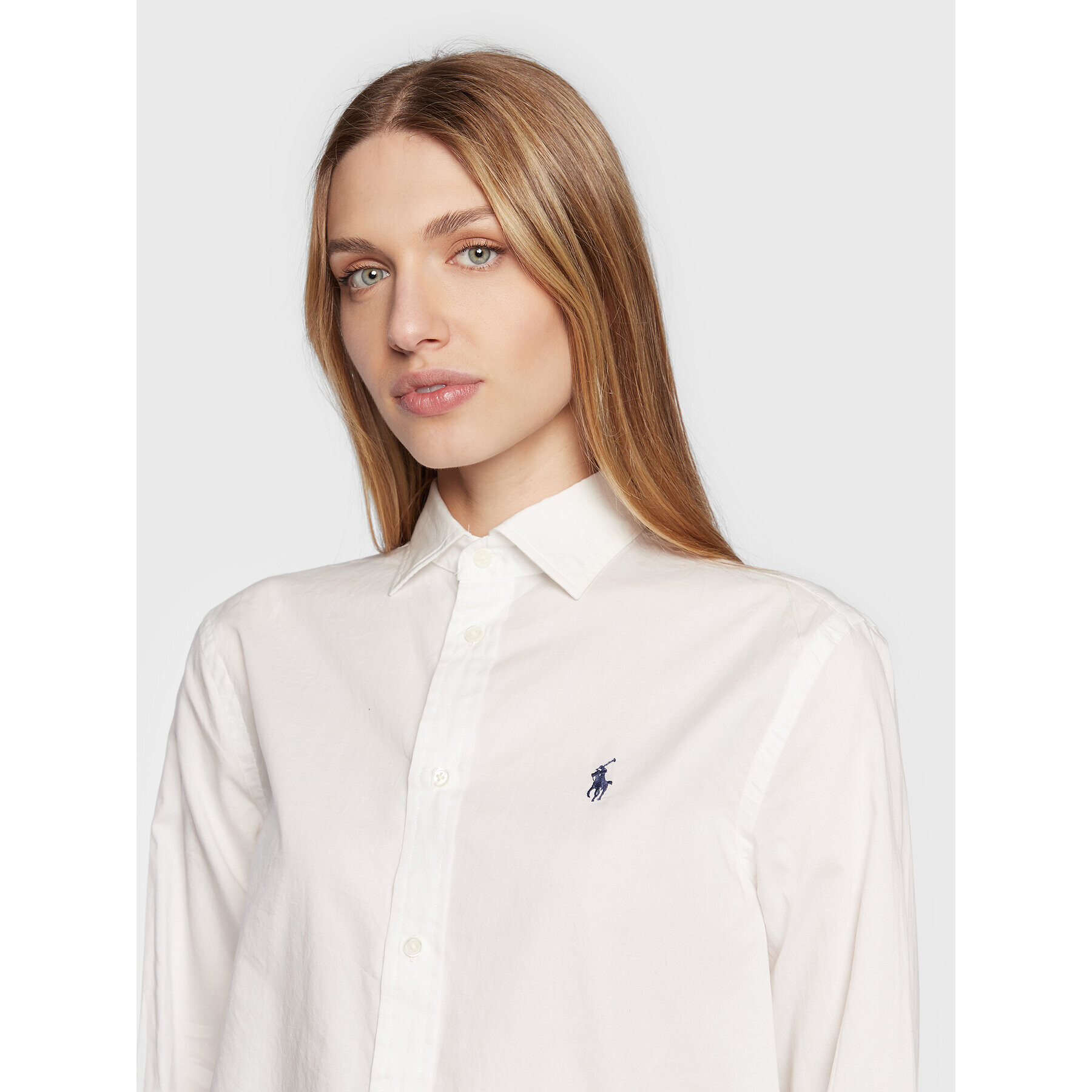 Polo Ralph Lauren Cămașă 211841951001 Alb Relaxed Fit - Pled.ro