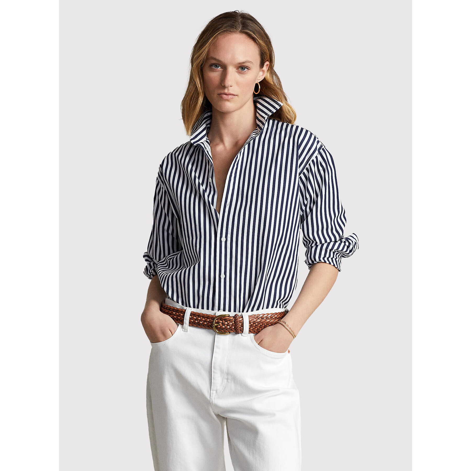 Polo Ralph Lauren Cămașă 211867006001 Bleumarin Regular Fit - Pled.ro