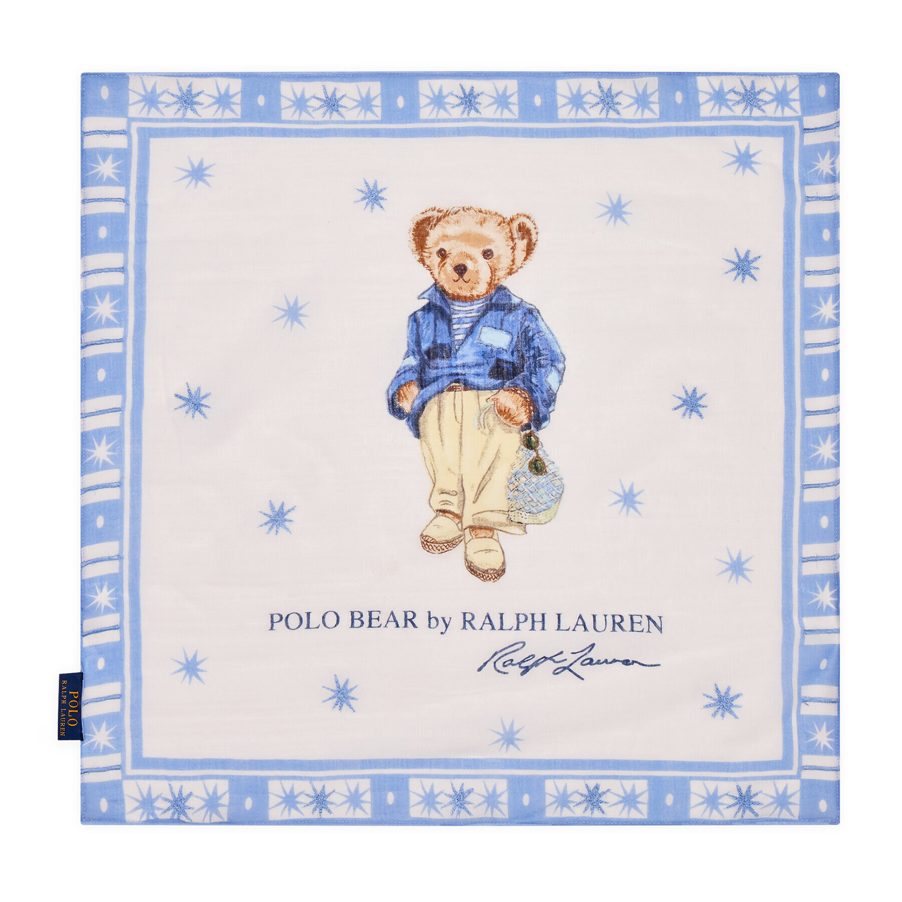 Polo Ralph Lauren Eșarfă 455909255001 Alb - Pled.ro