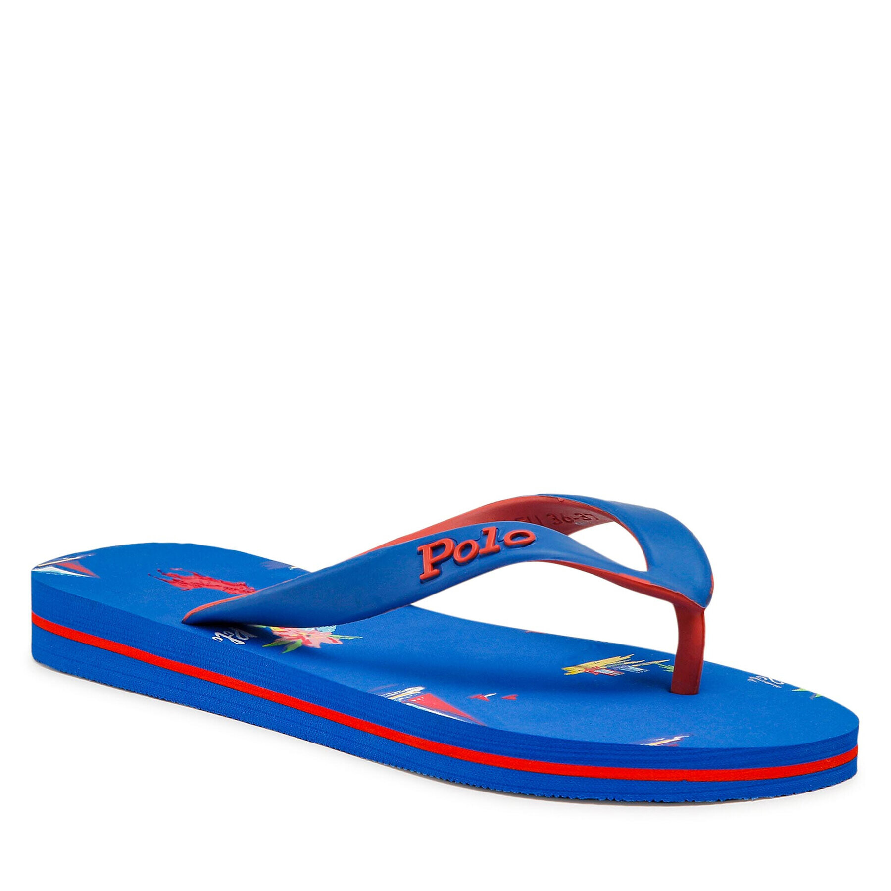 Polo Ralph Lauren Flip flop Bolt 816861100001 Albastru - Pled.ro