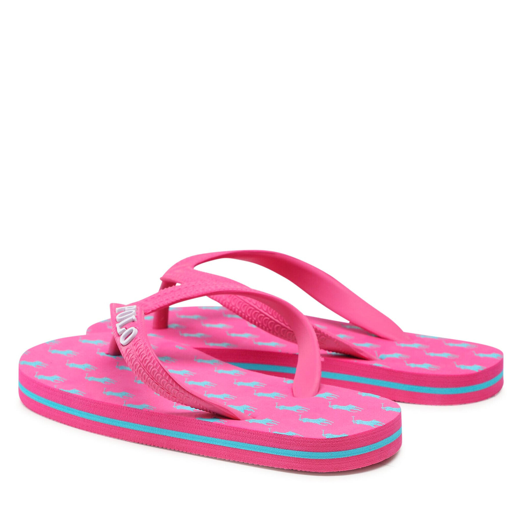 Polo Ralph Lauren Flip flop Camino II RF103352 Roz - Pled.ro