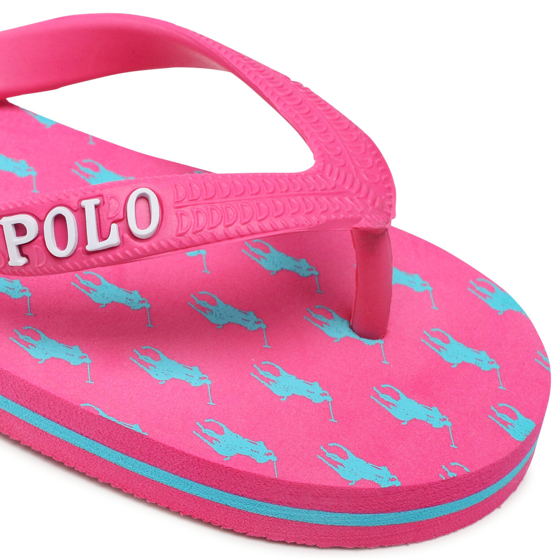 Polo Ralph Lauren Flip flop Camino II RF103352 Roz - Pled.ro