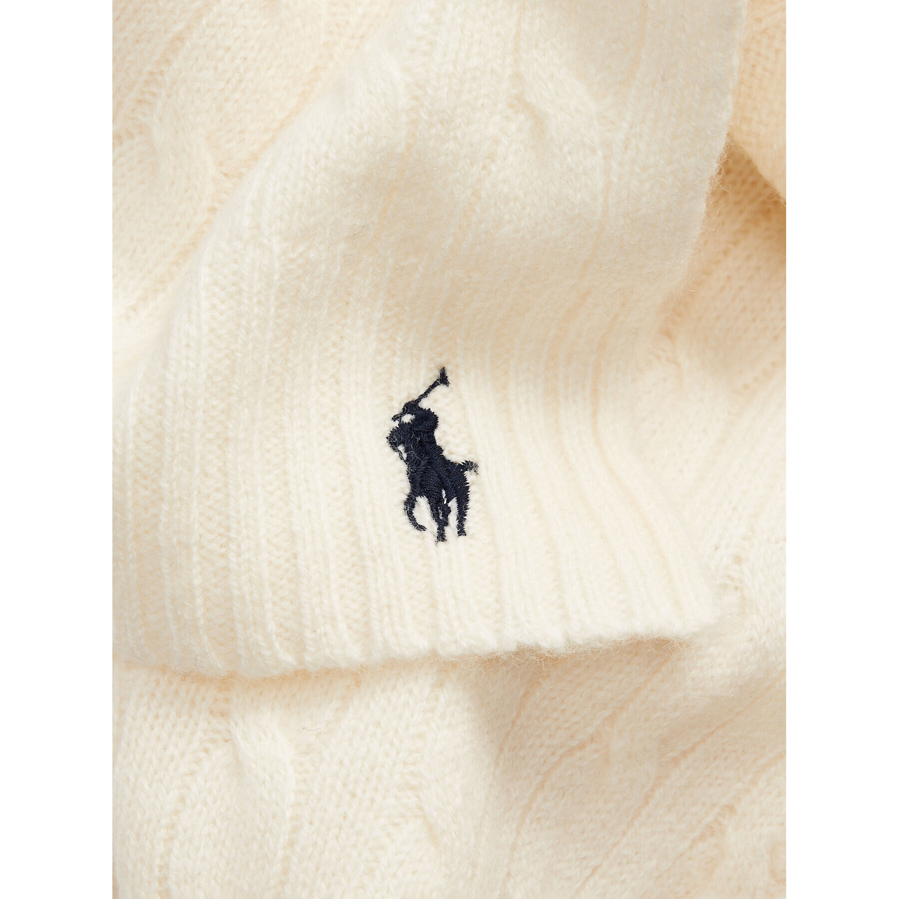 Polo Ralph Lauren Fular 455898834003 Écru - Pled.ro