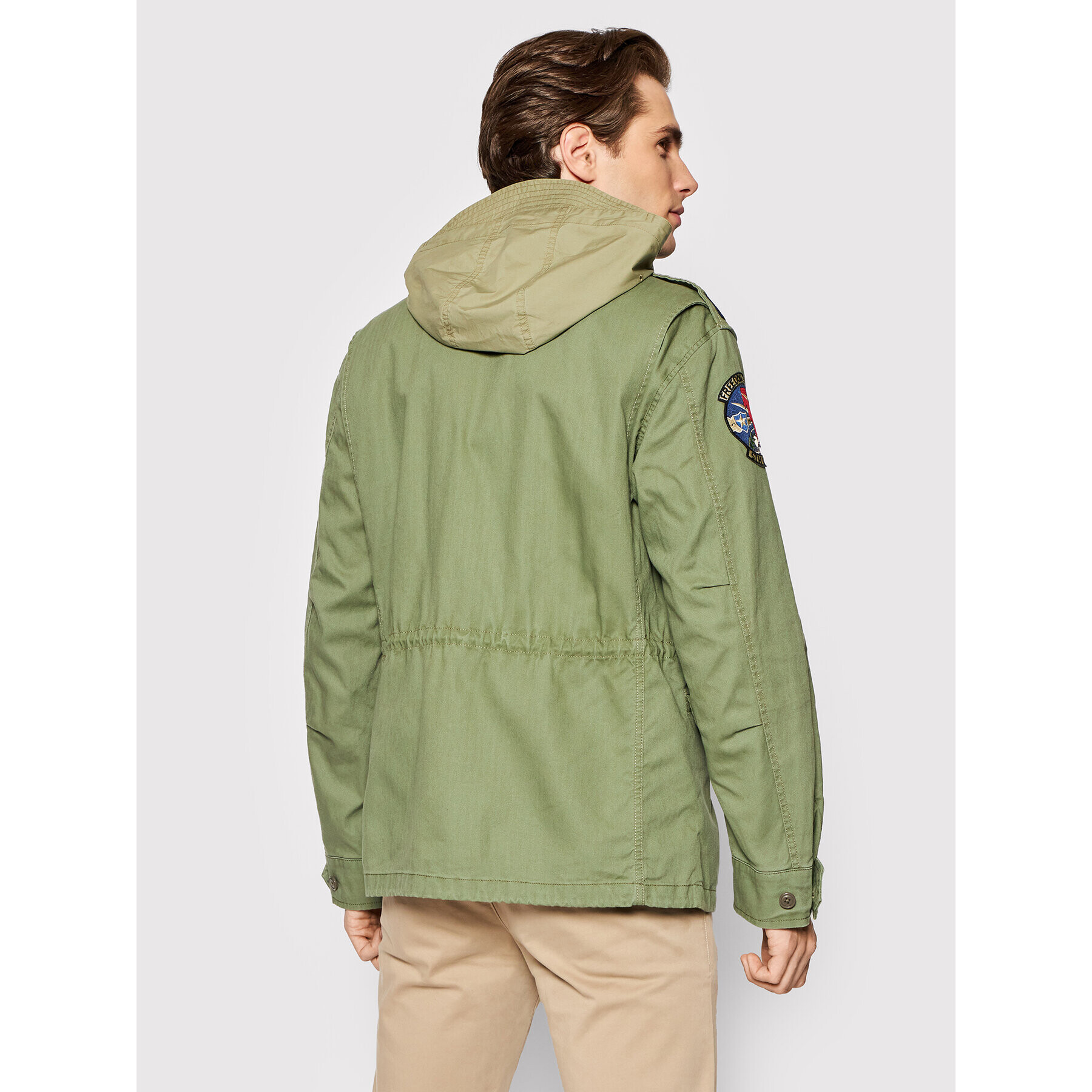 Polo Ralph Lauren Geacă 710722923003 Verde Regular Fit - Pled.ro