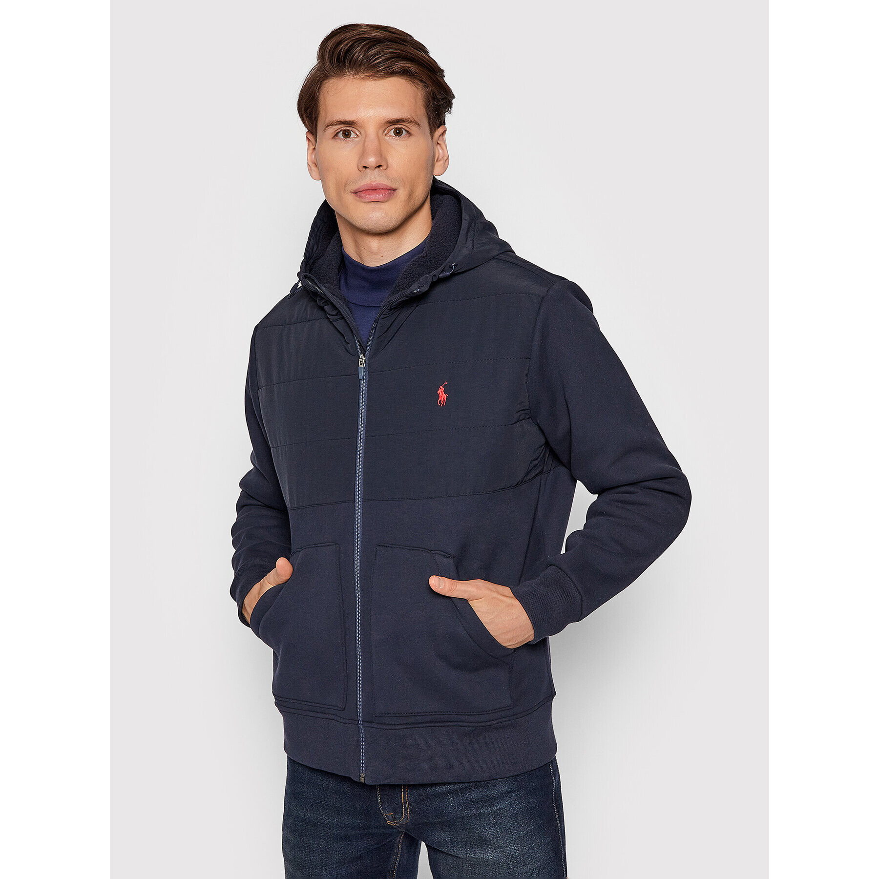 Polo Ralph Lauren Geacă 710852510001 Bleumarin Regular Fit - Pled.ro