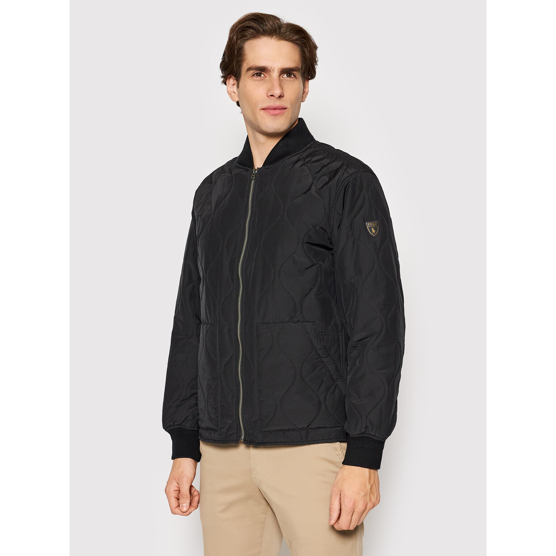 Polo Ralph Lauren Geacă bomber 710857267001 Negru Regular Fit - Pled.ro