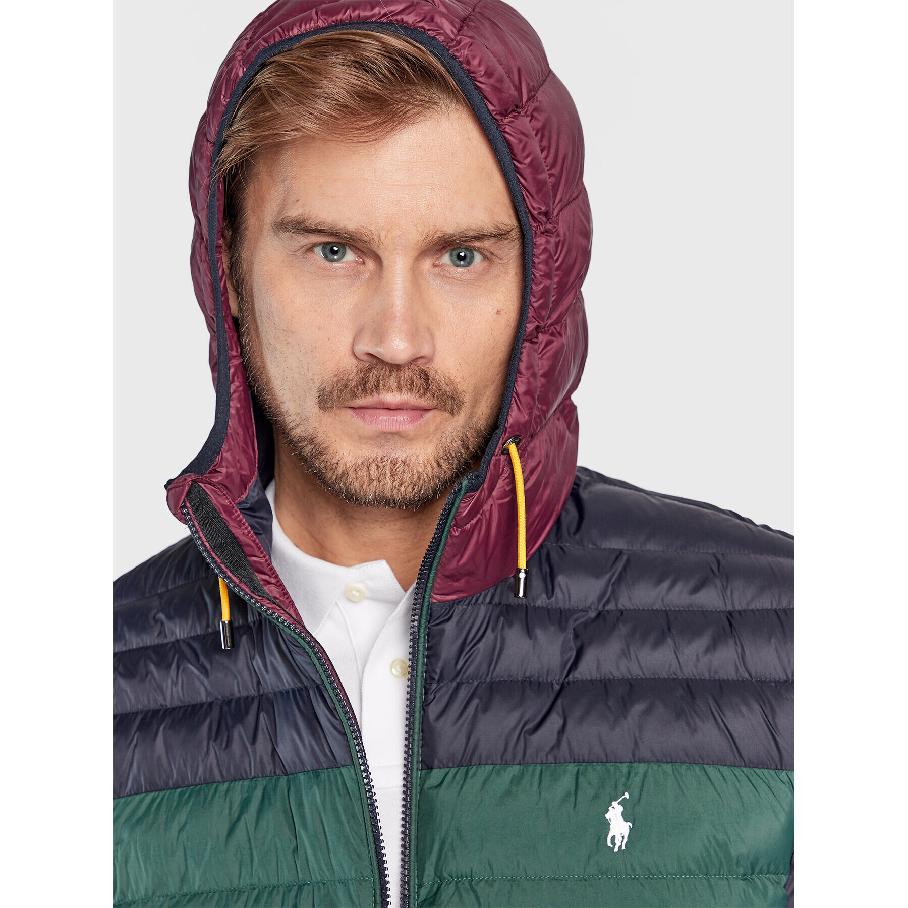 Polo Ralph Lauren Geacă din puf 710877580 Verde Regular Fit - Pled.ro