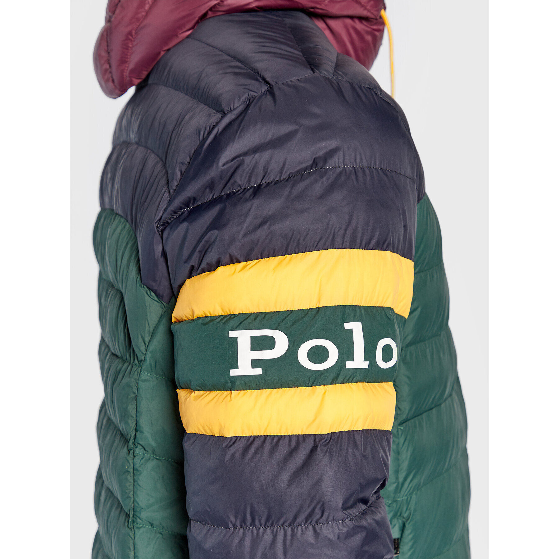 Polo Ralph Lauren Geacă din puf 710877580 Verde Regular Fit - Pled.ro