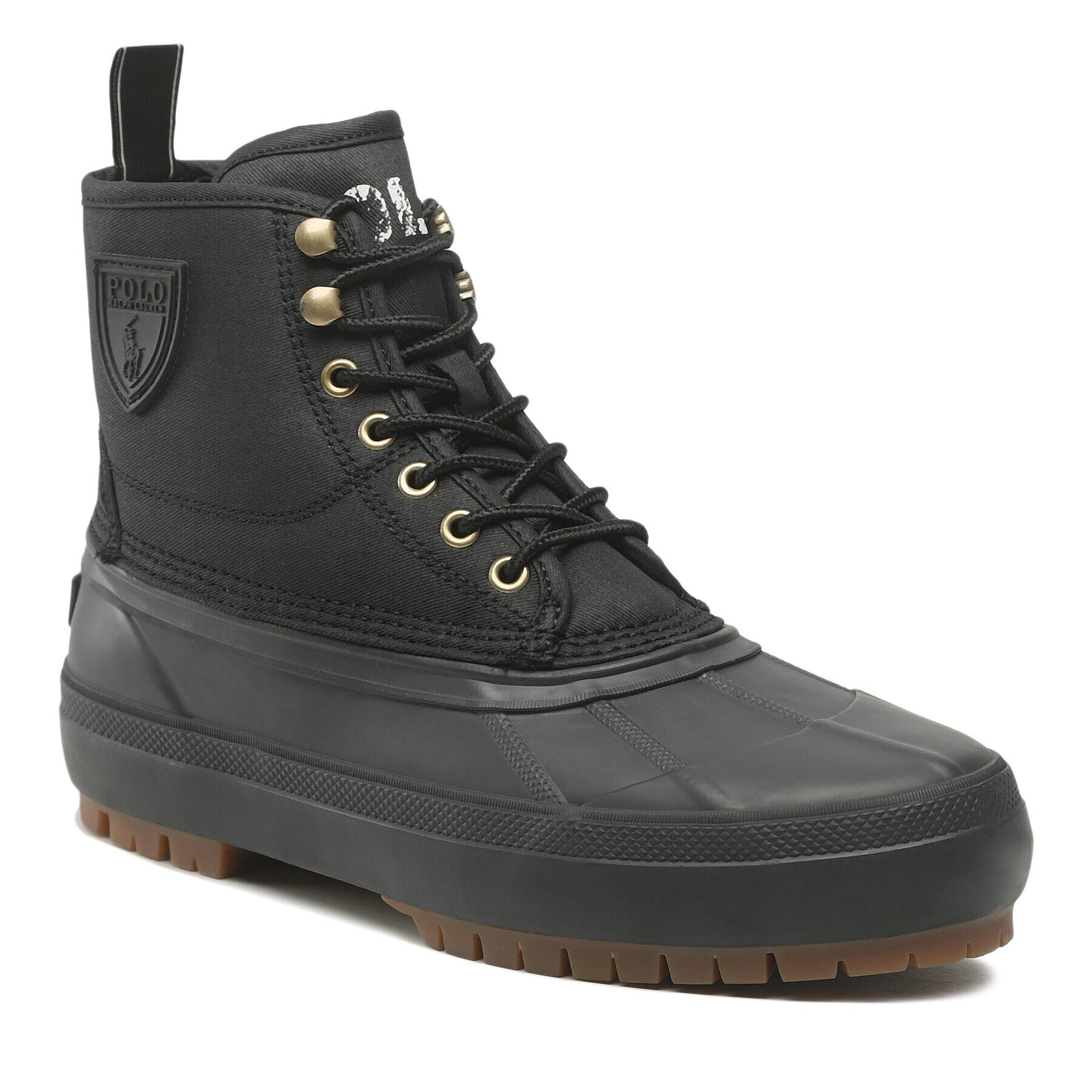 Polo Ralph Lauren Ghete Claus Laceup 812880474001 Negru - Pled.ro