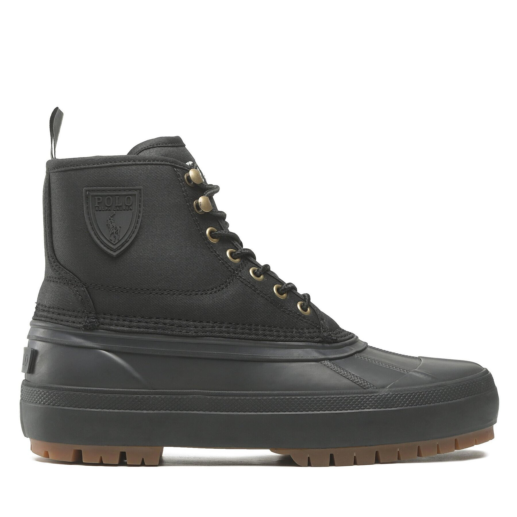 Polo Ralph Lauren Ghete Claus Laceup 812880474001 Negru - Pled.ro