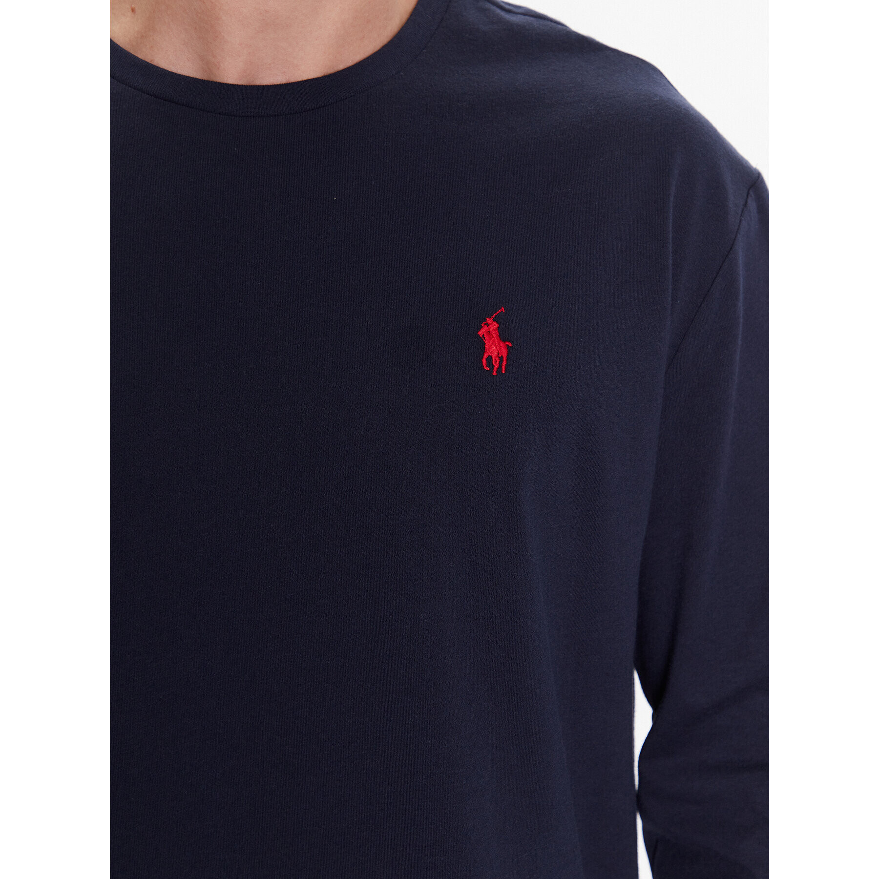 Polo Ralph Lauren Longsleeve 710671467019 Bleumarin Classic Fit - Pled.ro