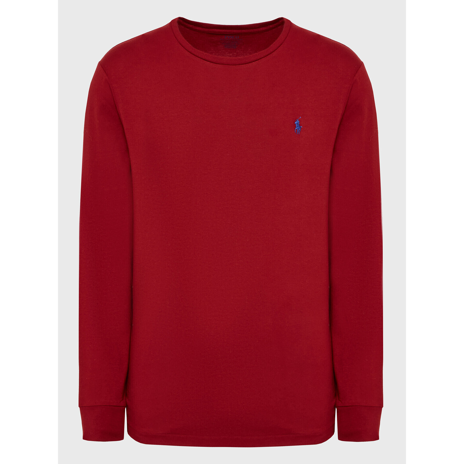 Polo Ralph Lauren Longsleeve 710671468050 Roșu Slim Fit - Pled.ro