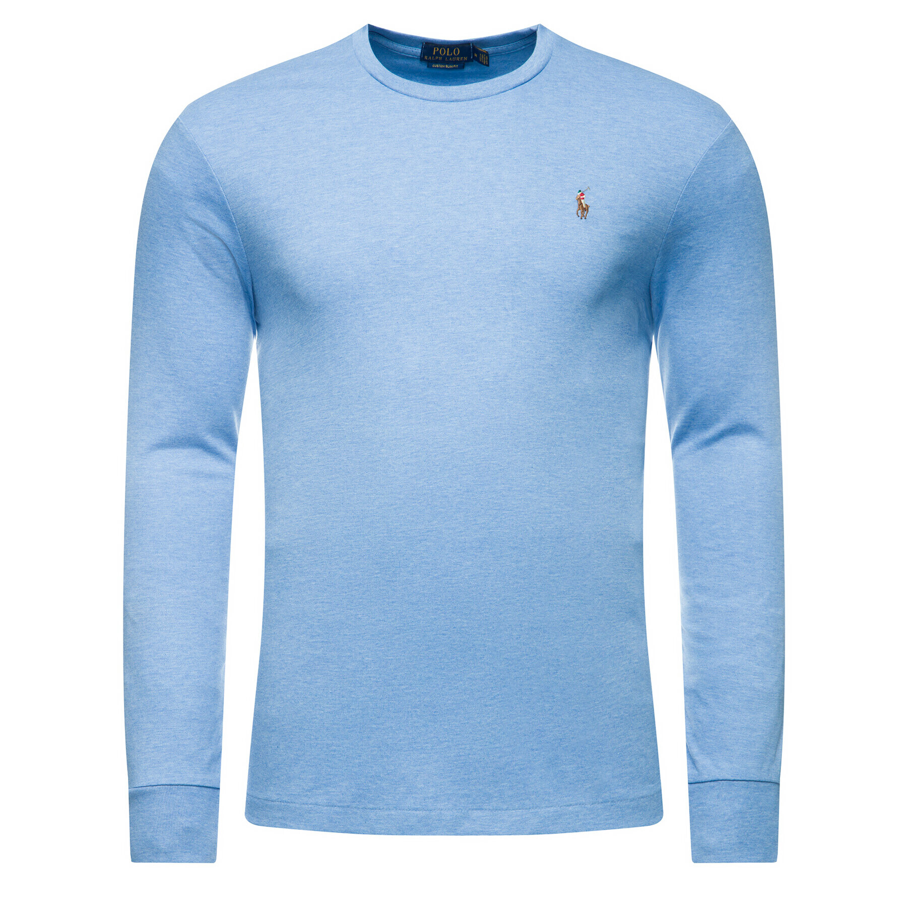 Polo Ralph Lauren Longsleeve 710760121 Albastru Slim Fit - Pled.ro