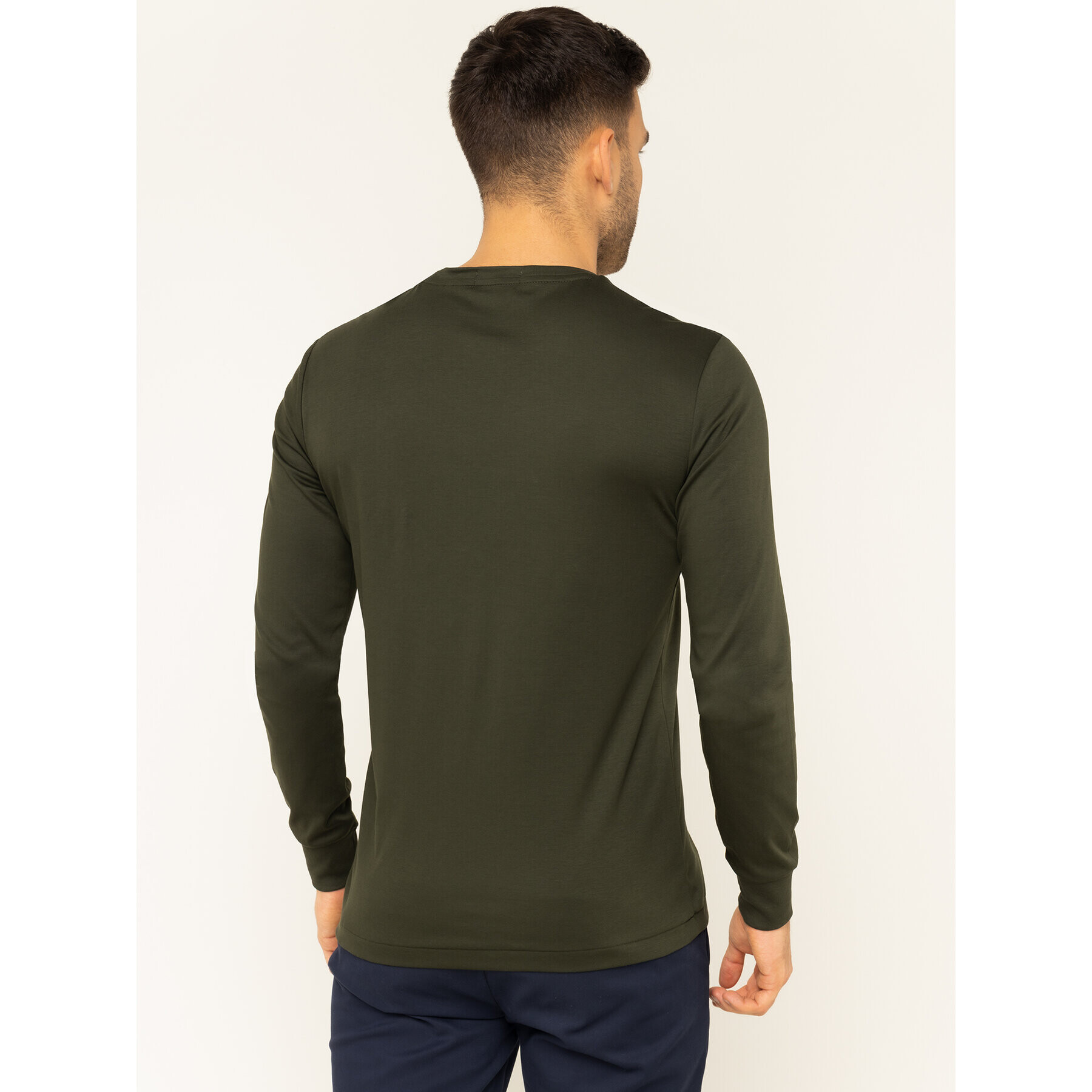 Polo Ralph Lauren Longsleeve 710760121 Verde Slim Fit - Pled.ro