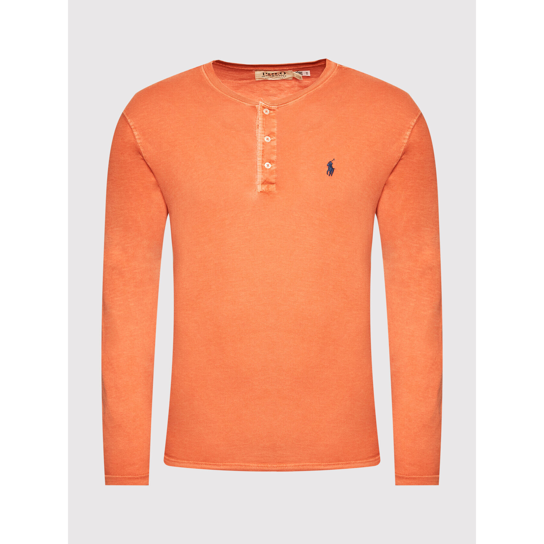 Polo Ralph Lauren Longsleeve 710790058007 Portocaliu Regular Fit - Pled.ro