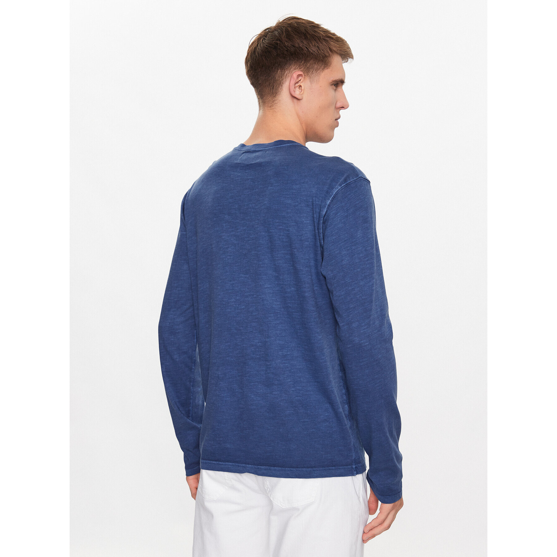 Polo Ralph Lauren Longsleeve 710790058014 Bleumarin Regular Fit - Pled.ro