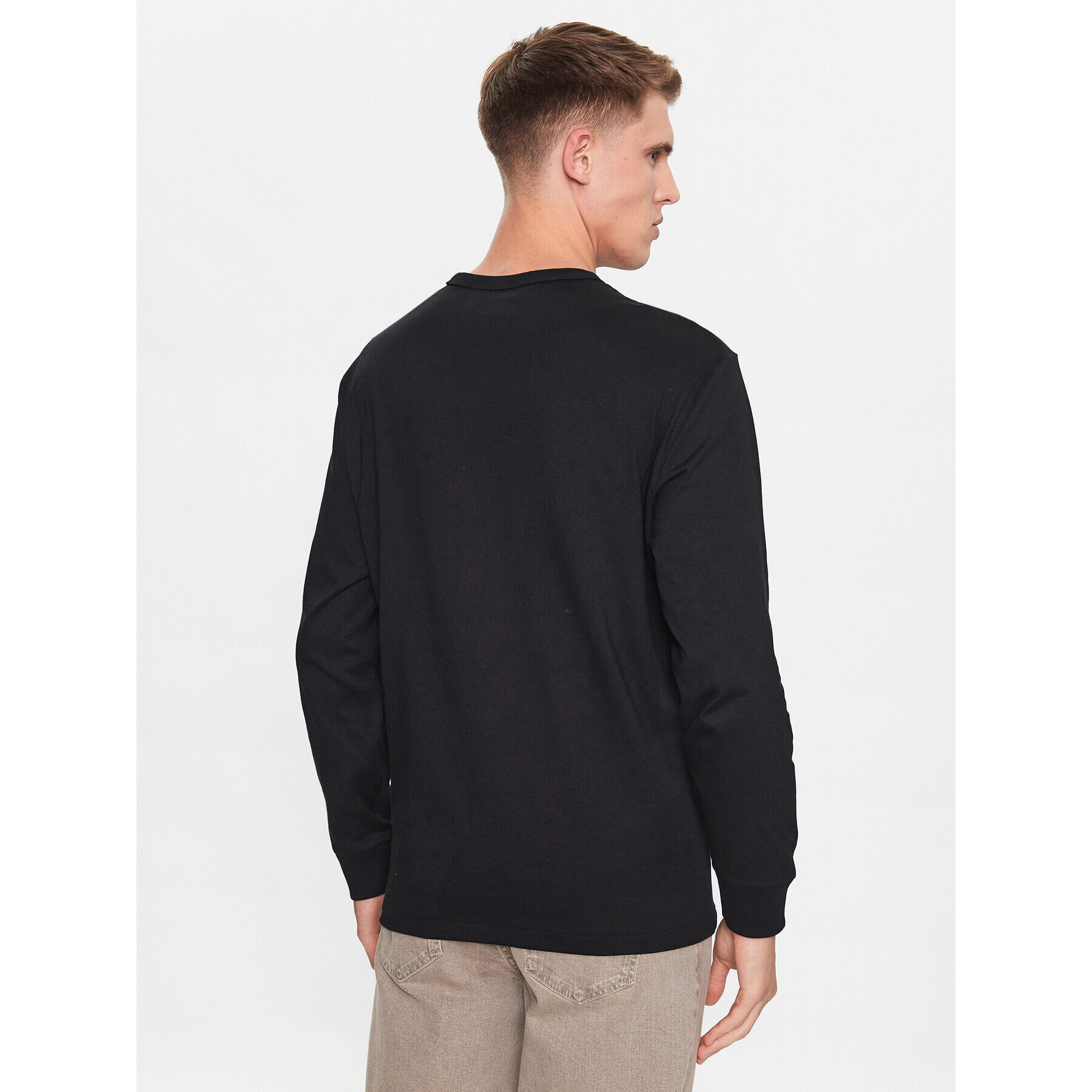 Polo Ralph Lauren Longsleeve 710842632001 Negru Regular Fit - Pled.ro