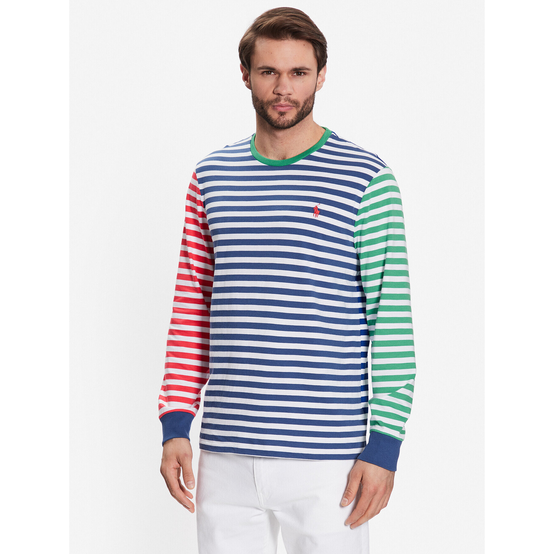 Polo Ralph Lauren Longsleeve 710915462001 Colorat Regular Fit - Pled.ro