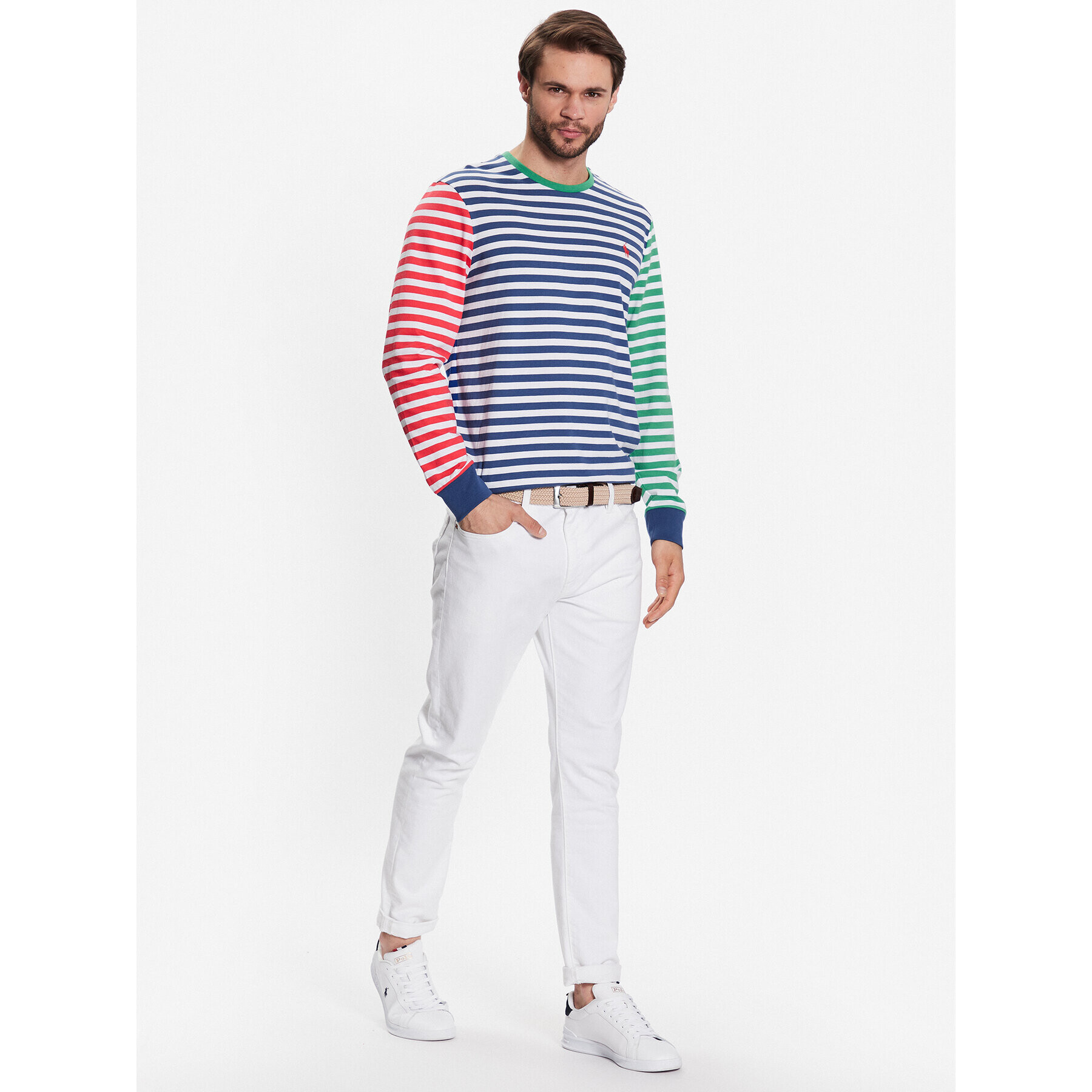 Polo Ralph Lauren Longsleeve 710915462001 Colorat Regular Fit - Pled.ro