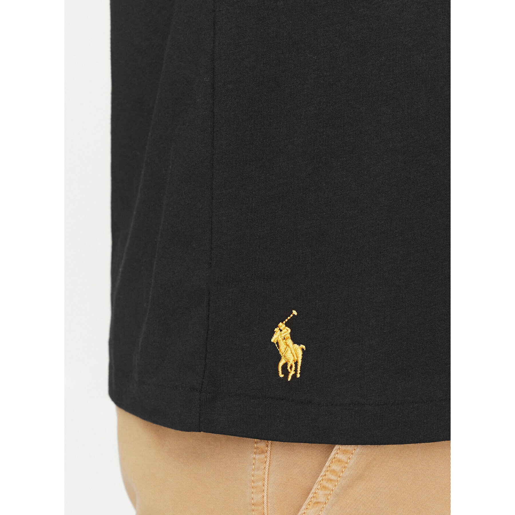 Polo Ralph Lauren Longsleeve 710920208001 Negru Regular Fit - Pled.ro