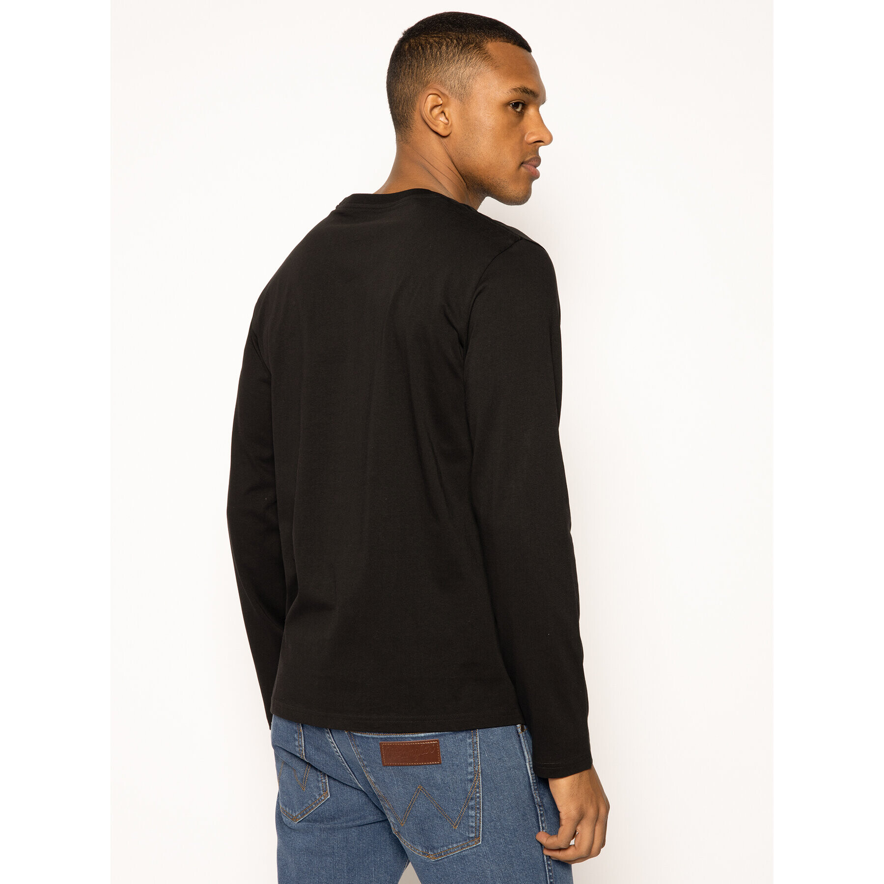 Polo Ralph Lauren Longsleeve 714706746 Negru Regular Fit - Pled.ro