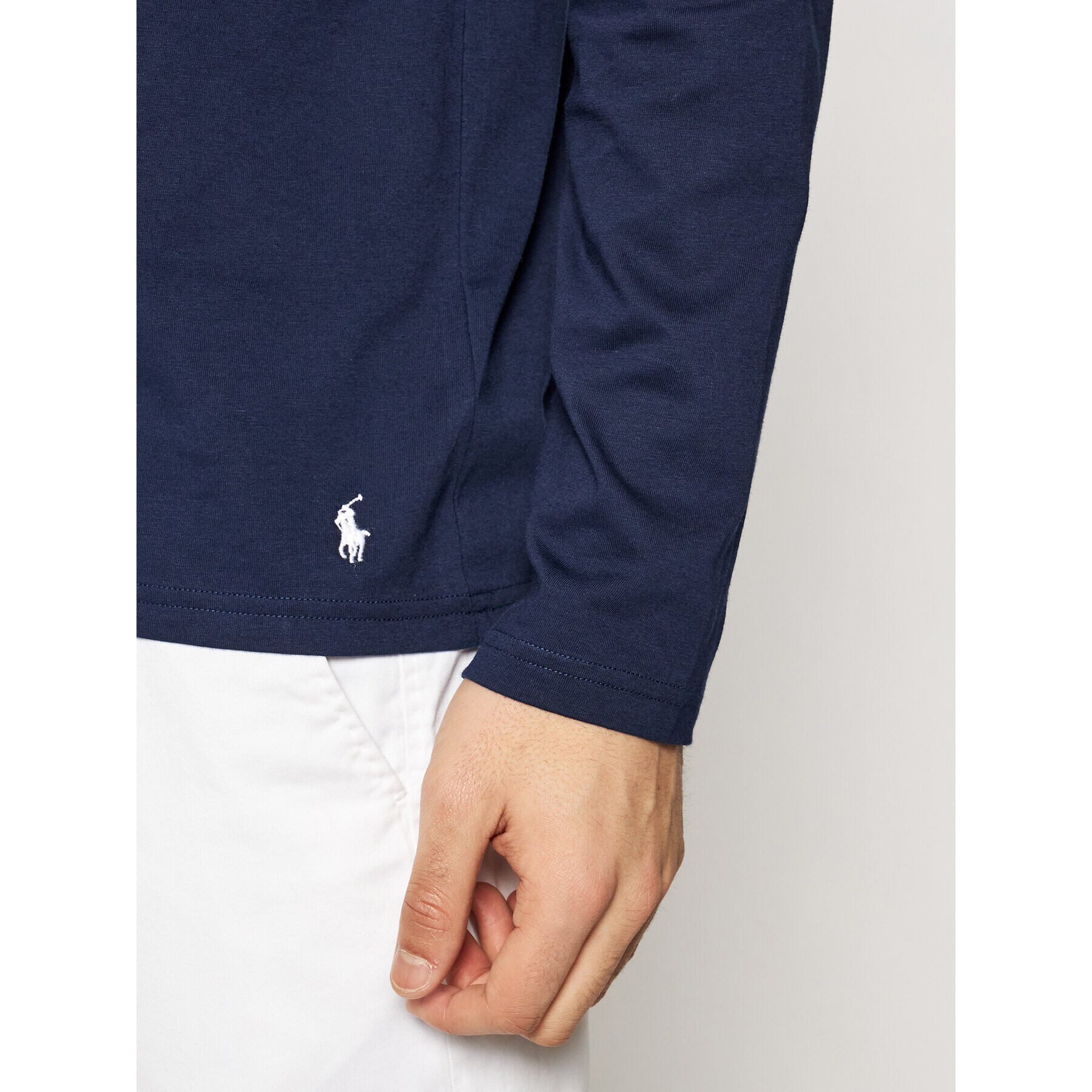 Polo Ralph Lauren Longsleeve 714706765 Bleumarin Regular Fit - Pled.ro