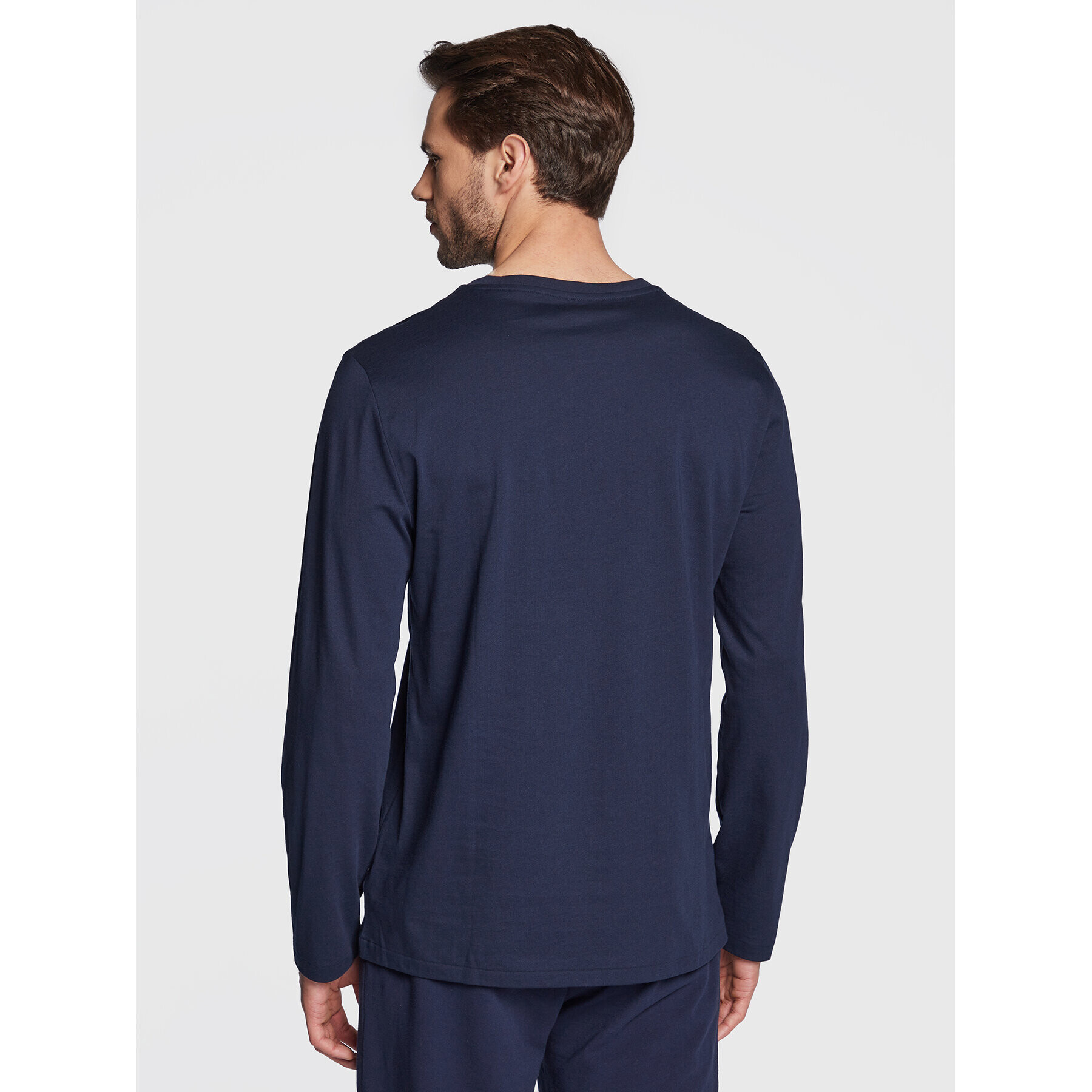 Polo Ralph Lauren Longsleeve 714862600003 Bleumarin Regular Fit - Pled.ro