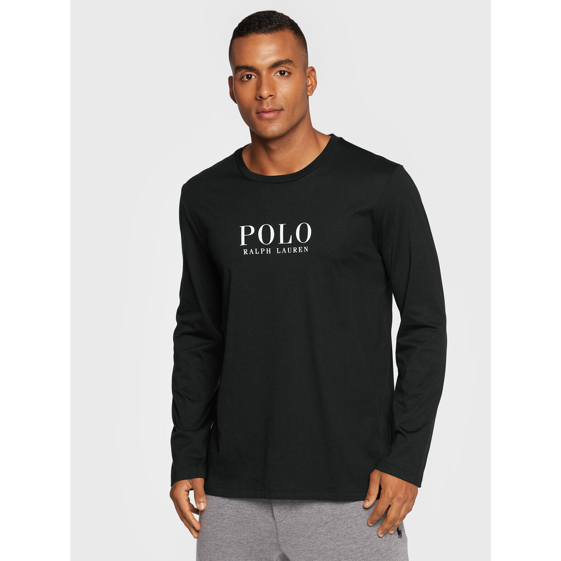 Polo Ralph Lauren Longsleeve 714862600004 Negru Regular Fit - Pled.ro