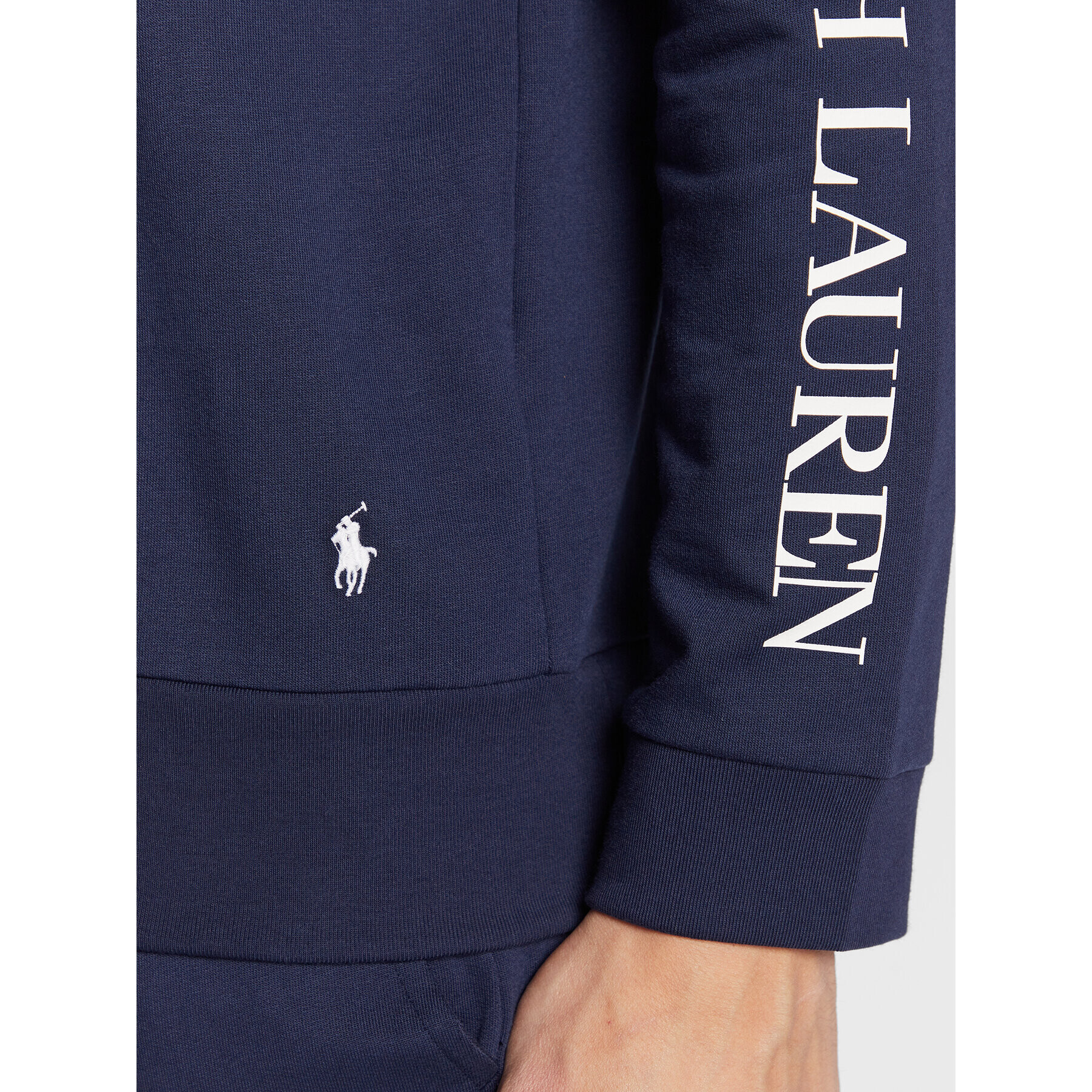 Polo Ralph Lauren Longsleeve 714862618 Bleumarin Regular Fit - Pled.ro