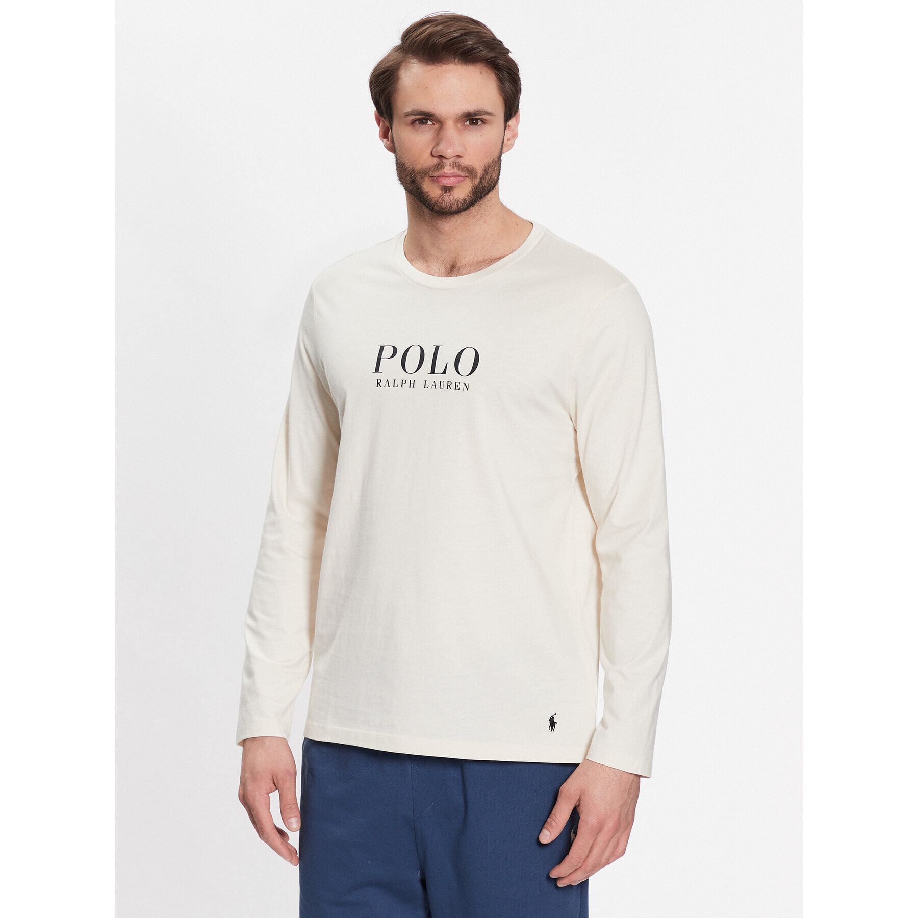 Polo Ralph Lauren Longsleeve 714899614001 Bej Regular Fit - Pled.ro