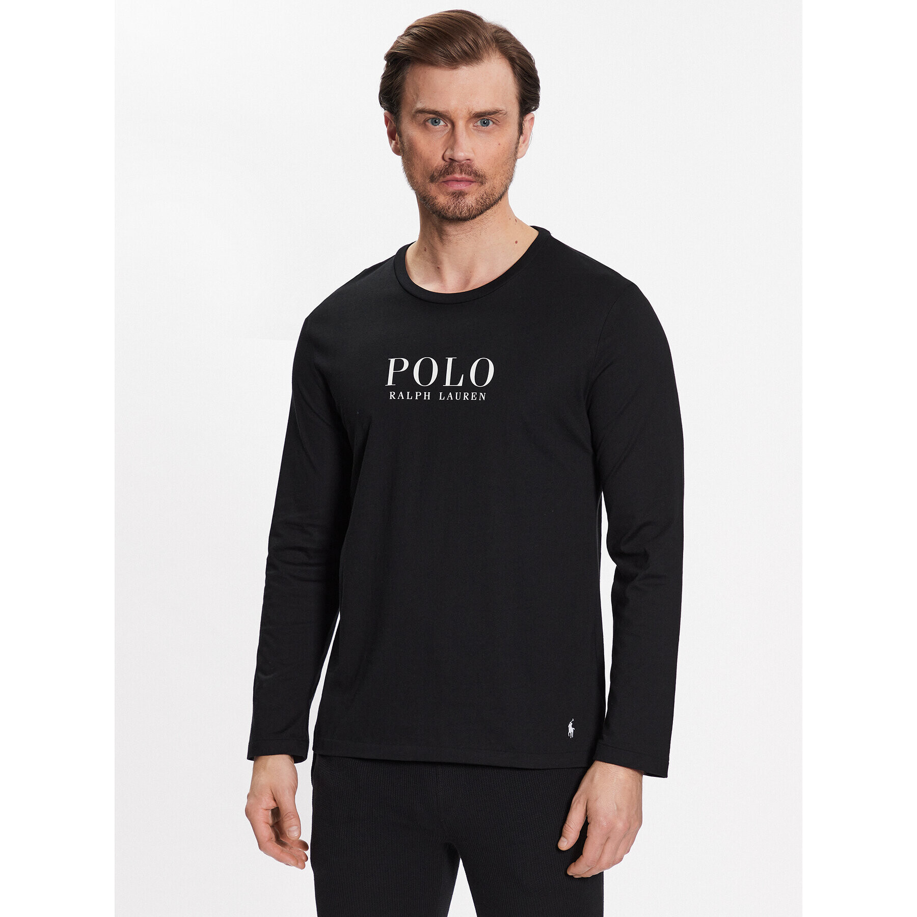 Polo Ralph Lauren Longsleeve 714899614004 Negru Regular Fit - Pled.ro