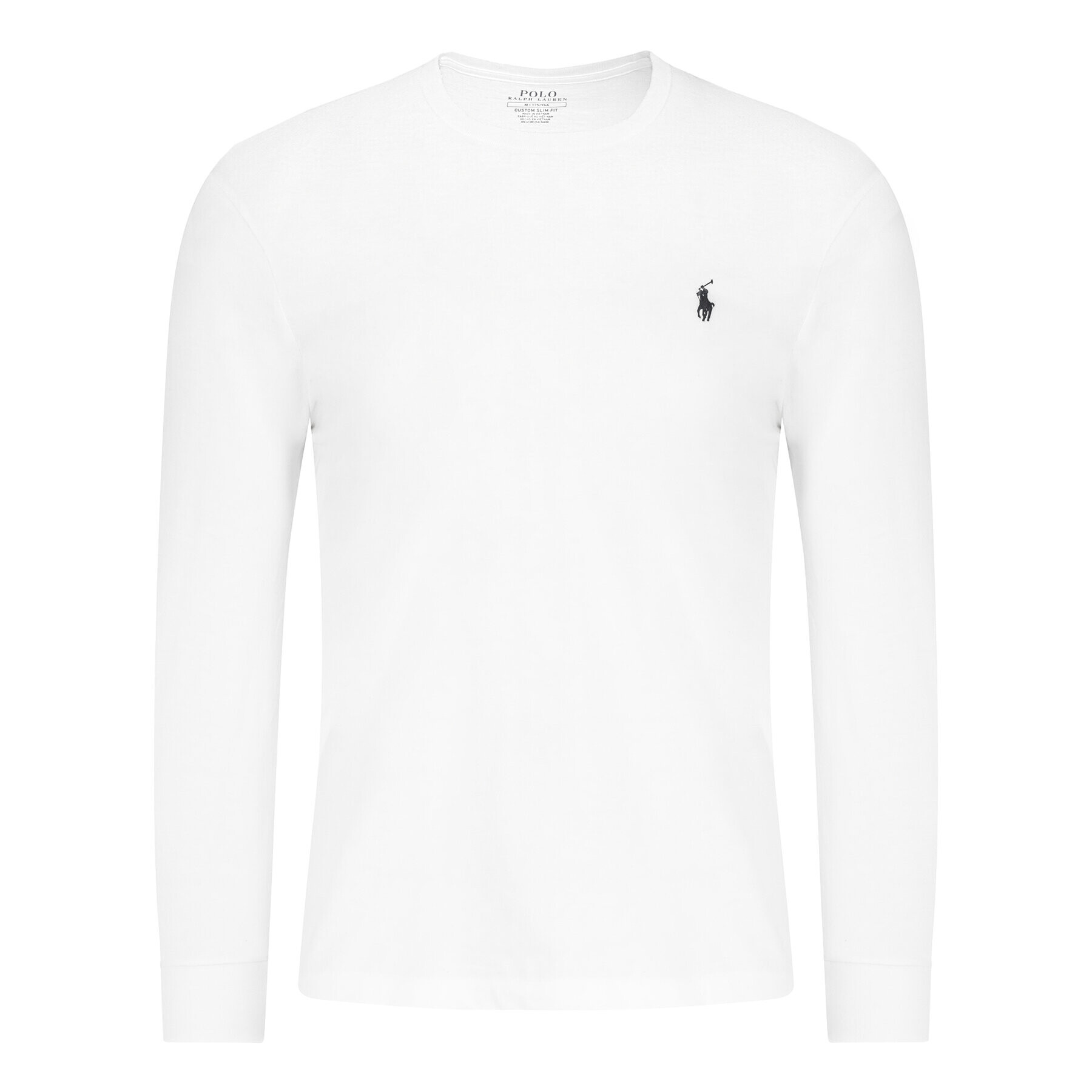 Polo Ralph Lauren Longsleeve Classics 710671468004 Alb Custom Slim Fit - Pled.ro