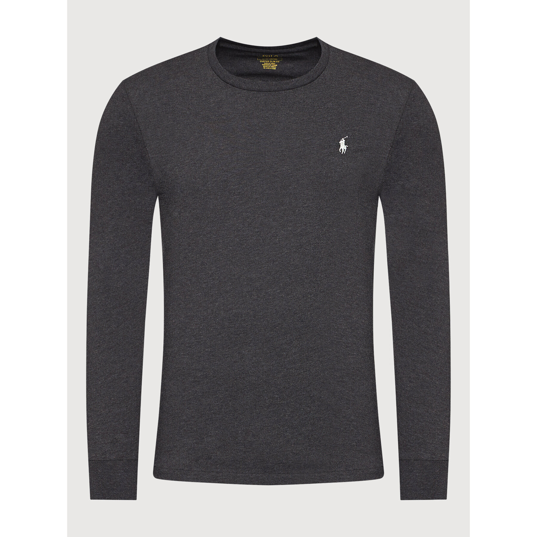 Polo Ralph Lauren Longsleeve Classics 710671468037 Negru Custom Slim Fit - Pled.ro